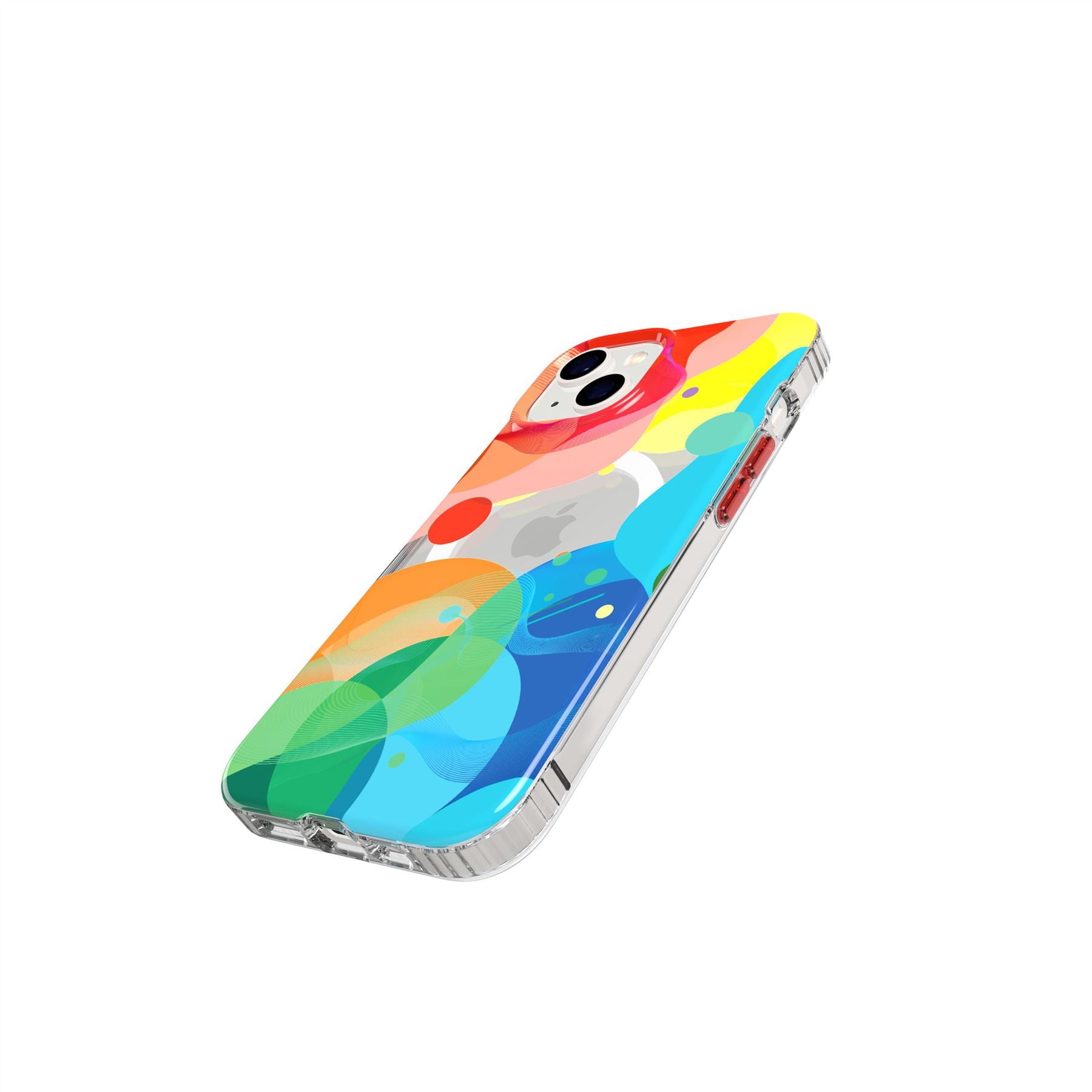 Tech21 EvoArt iPhone 15 14 13 16e Handyhülle MagSafe Bubble Bounce