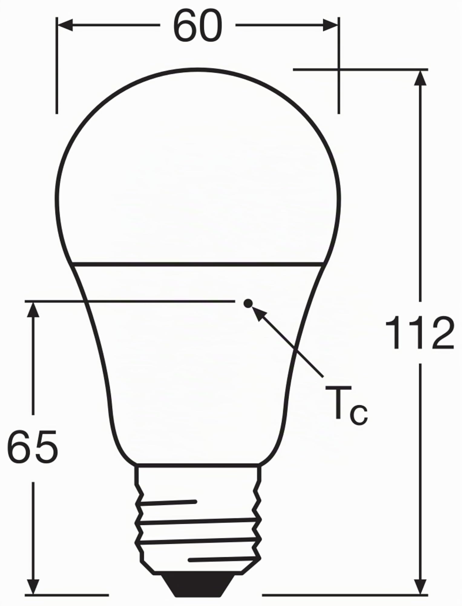 ams OSRAM SMART+ Star A 60 Sensor LED-Lampe E27 4000K
