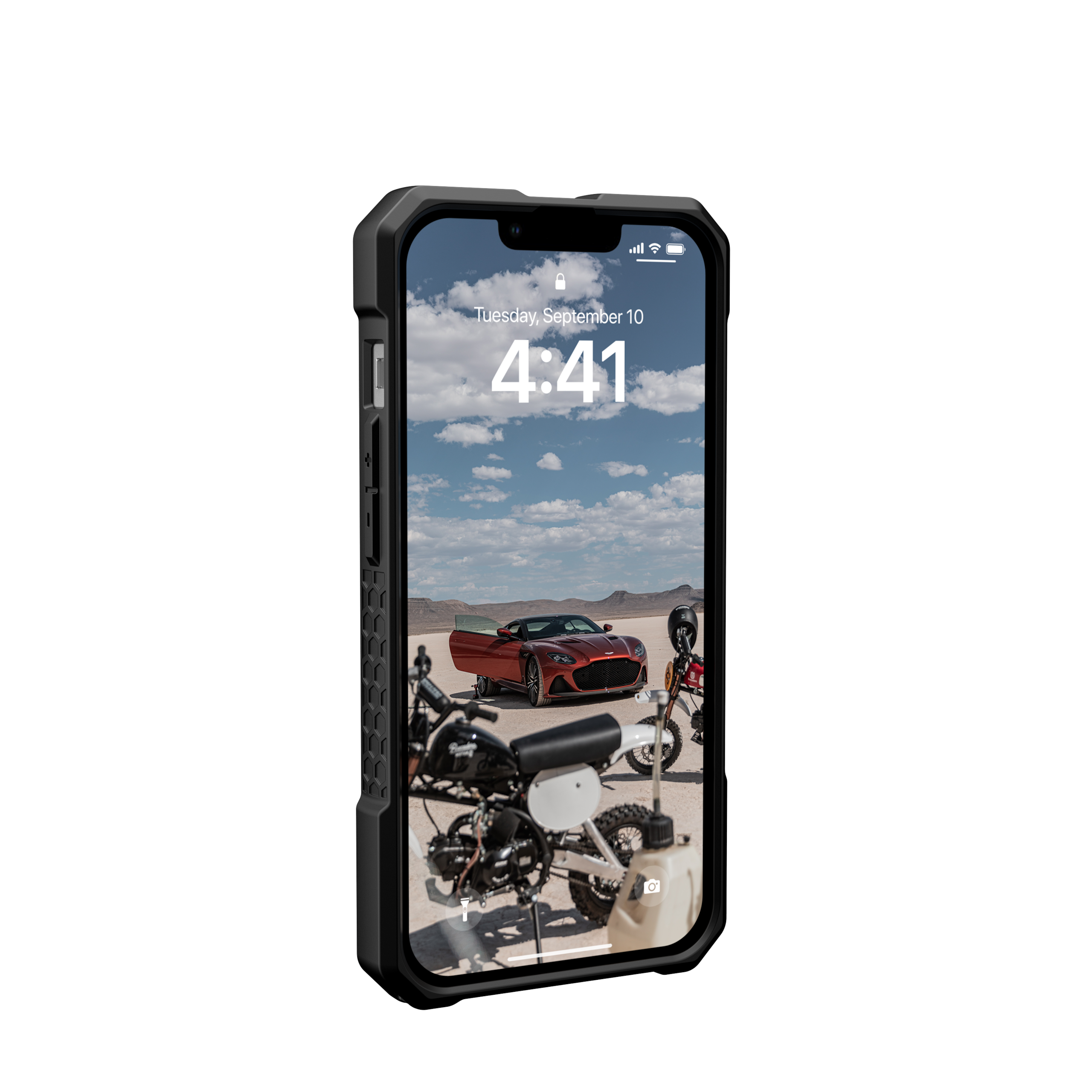 UAG Monarch Pro iPhone 14 Hülle Kevlar MagSafe schwarz