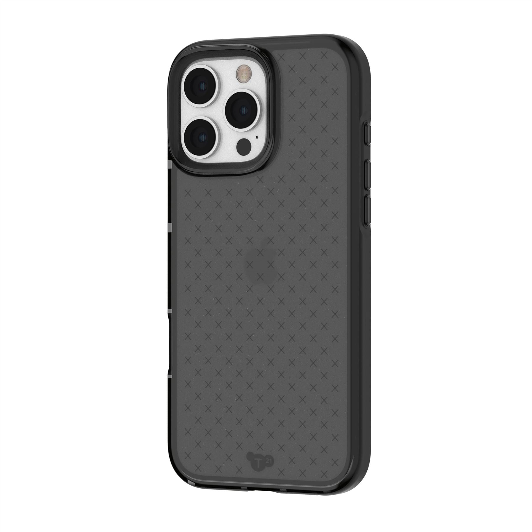 Tech21 EvoCheck iPhone 16 Pro Max Hülle Smokey Black