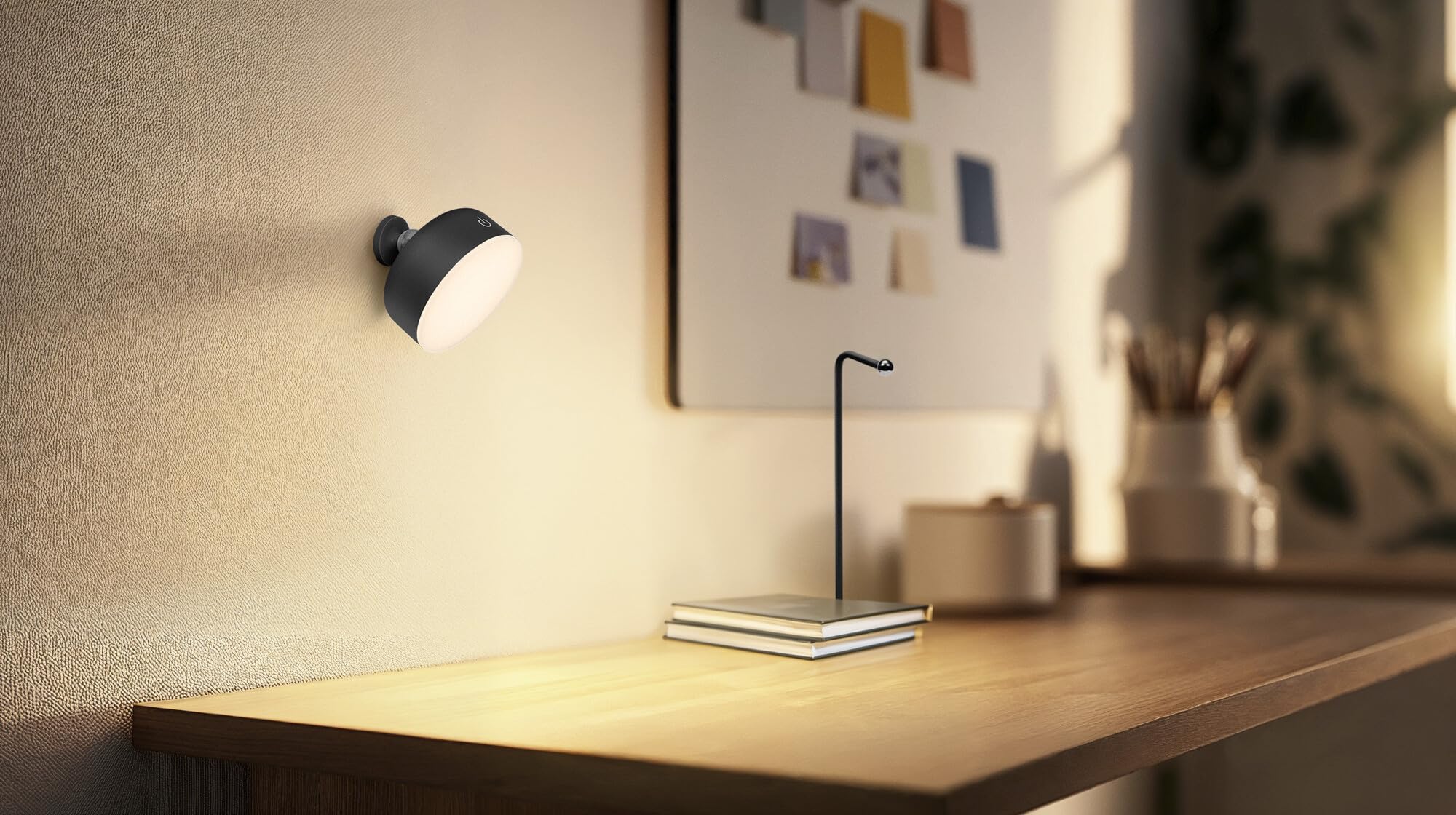 ams OSRAM SMART+ LED Leuchte Akku schwarz Touch