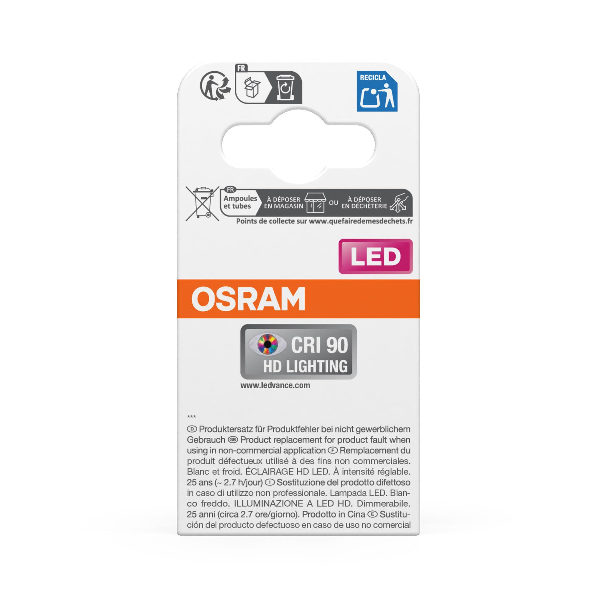 ams OSRAM Superstar PAR16 80 LED Spot GU10 4000K dimmbar