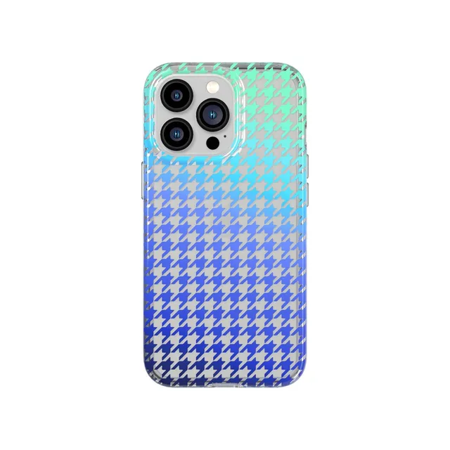 Tech21 EvoArt iPhone 13 Pro Hülle Ombre Houndstooth 3m Schutz