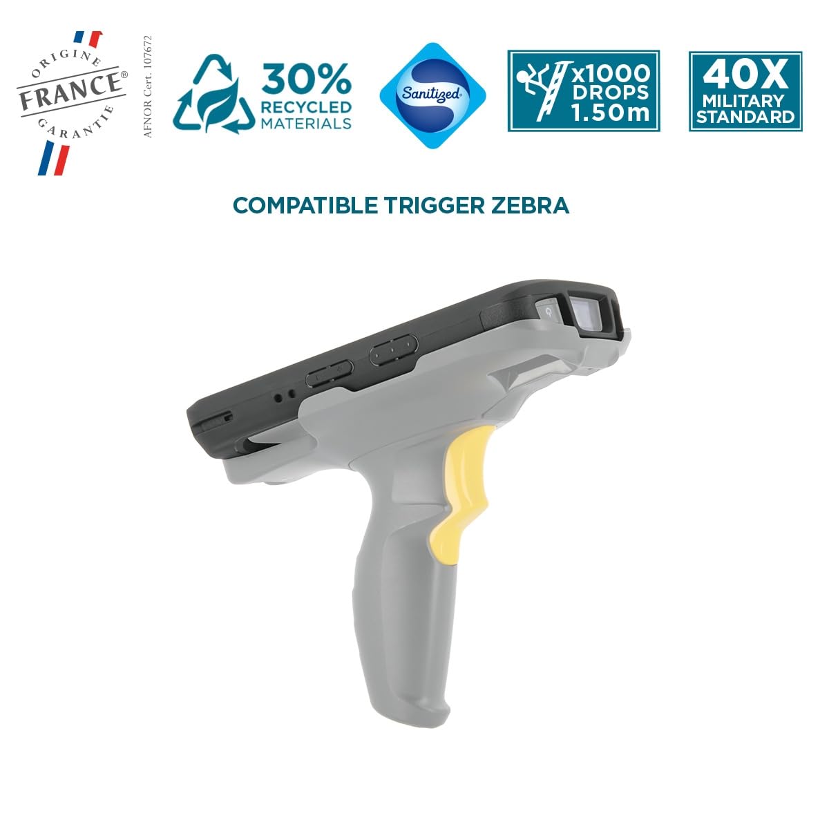 Mobilis PROTECH Zebra TC53 TC58 Schutzhülle Trigger