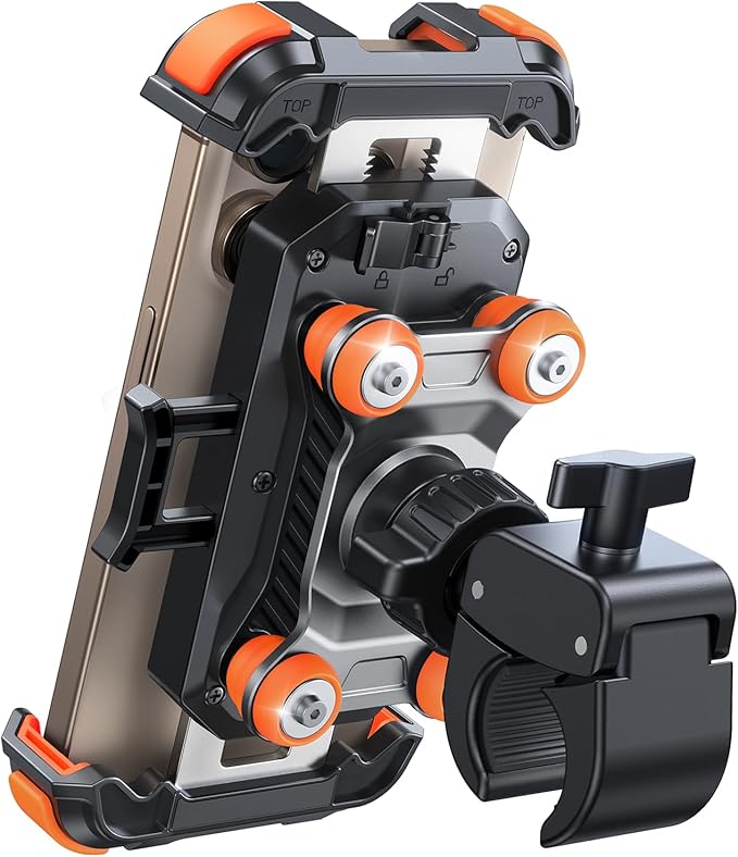 JOYROOM JR-ZS498 Handyhalterung Motorrad schwarz Anti-Vibration