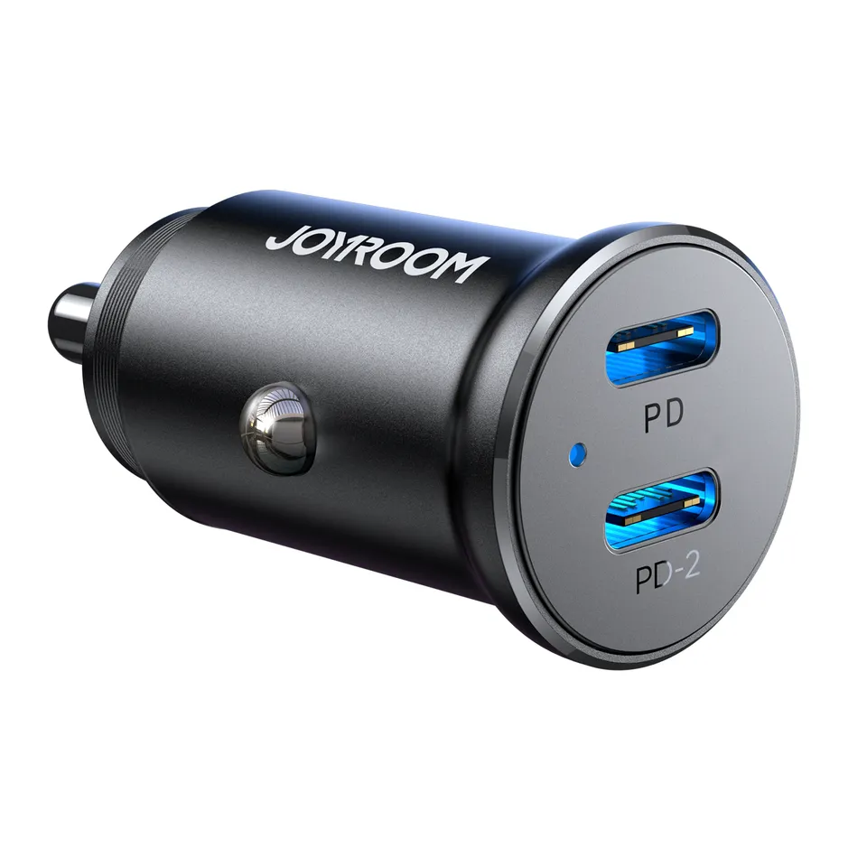 JOYROOM JR-CCN06 30W Autoladegerät Schwarz Metall