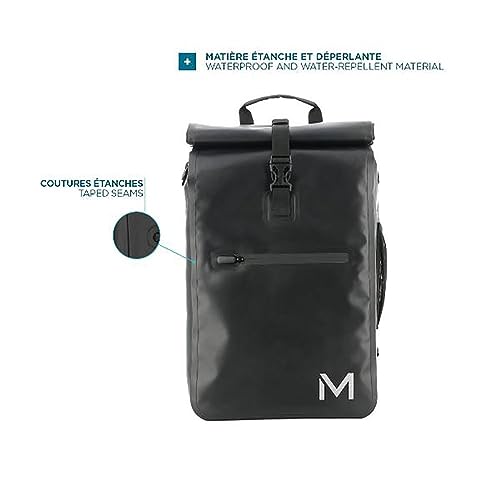 Mobilis Laptop Fahrradrucksack 25L 15.6 Zoll Schwarz
