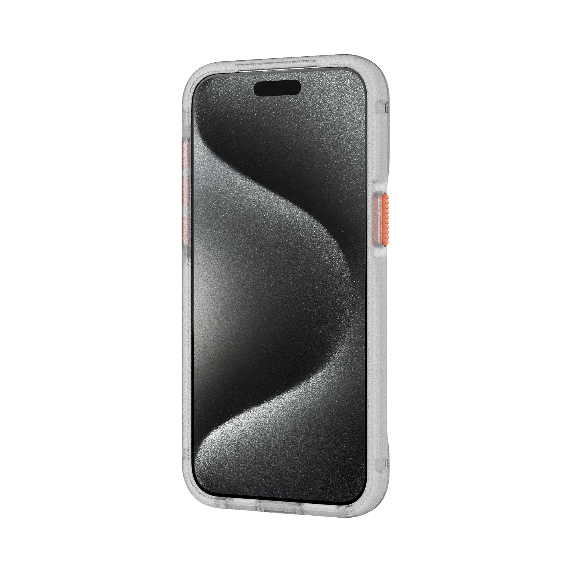 Tech21 EvoMax iPhone 15 Pro Max Hülle Clear Orange MagSafe