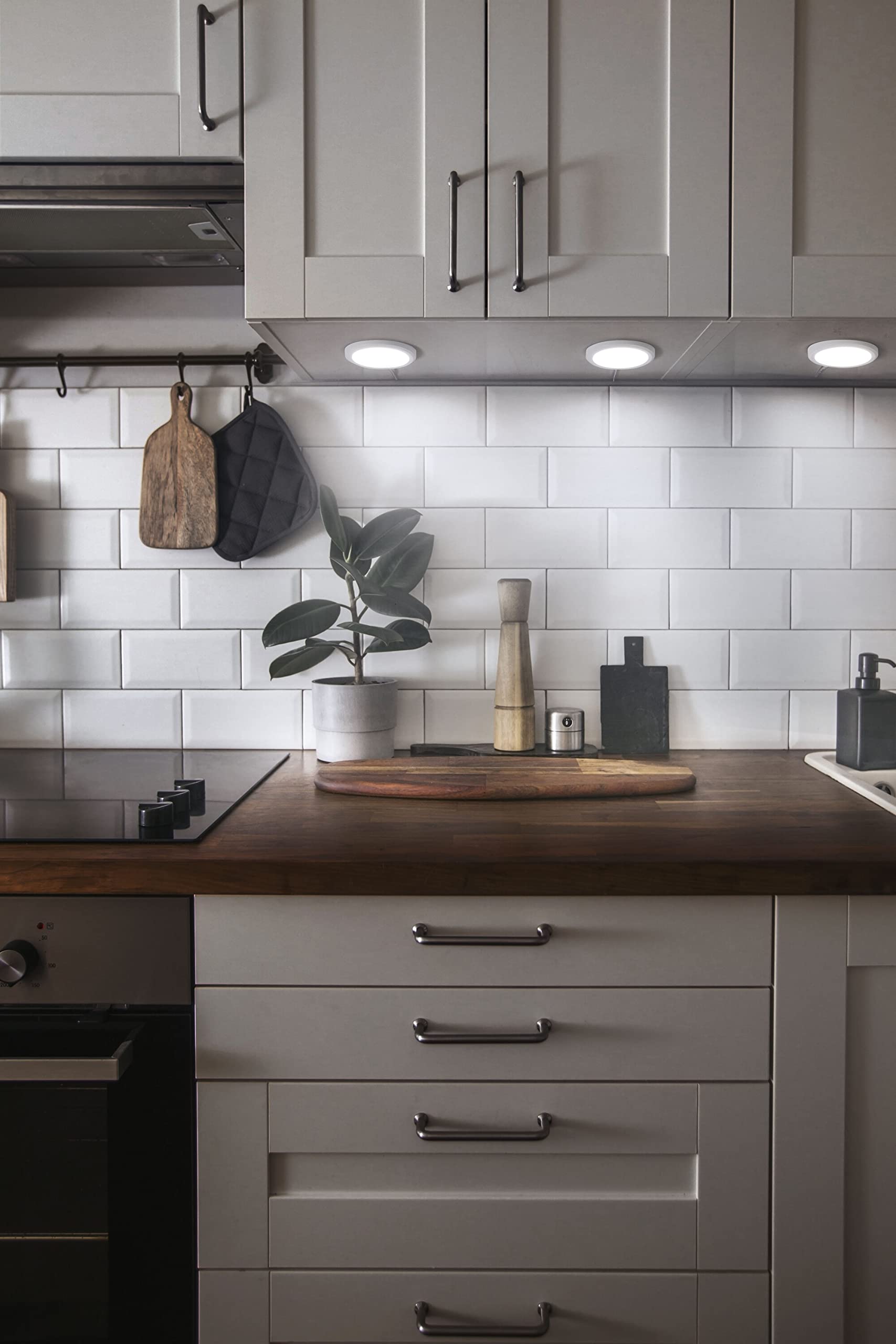 OSRAM SMART+ WiFi Unterschrankleuchte Basis Round weiß