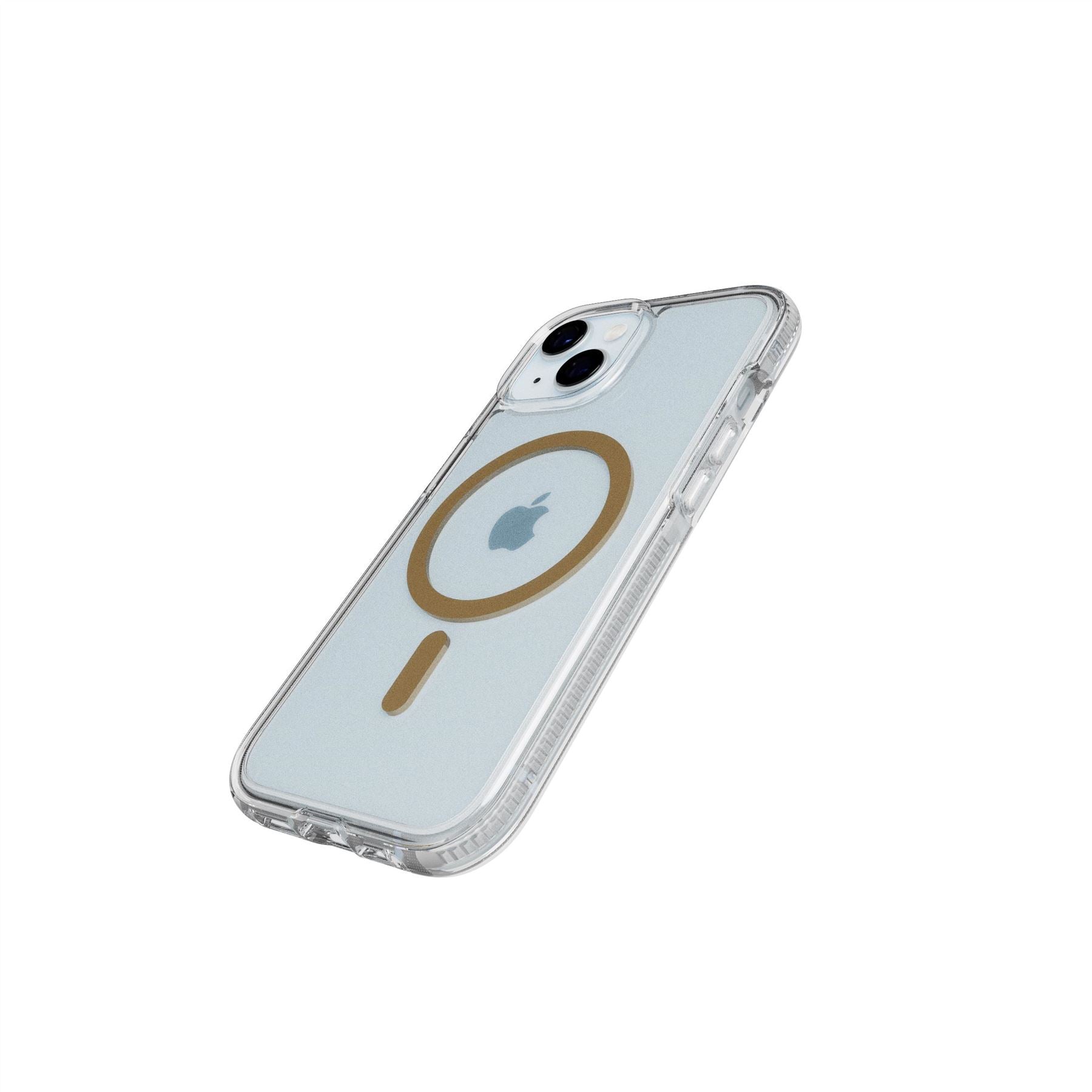 Tech21 FlexQuartz MagSafe iPhone 15 Hülle Clear Gold