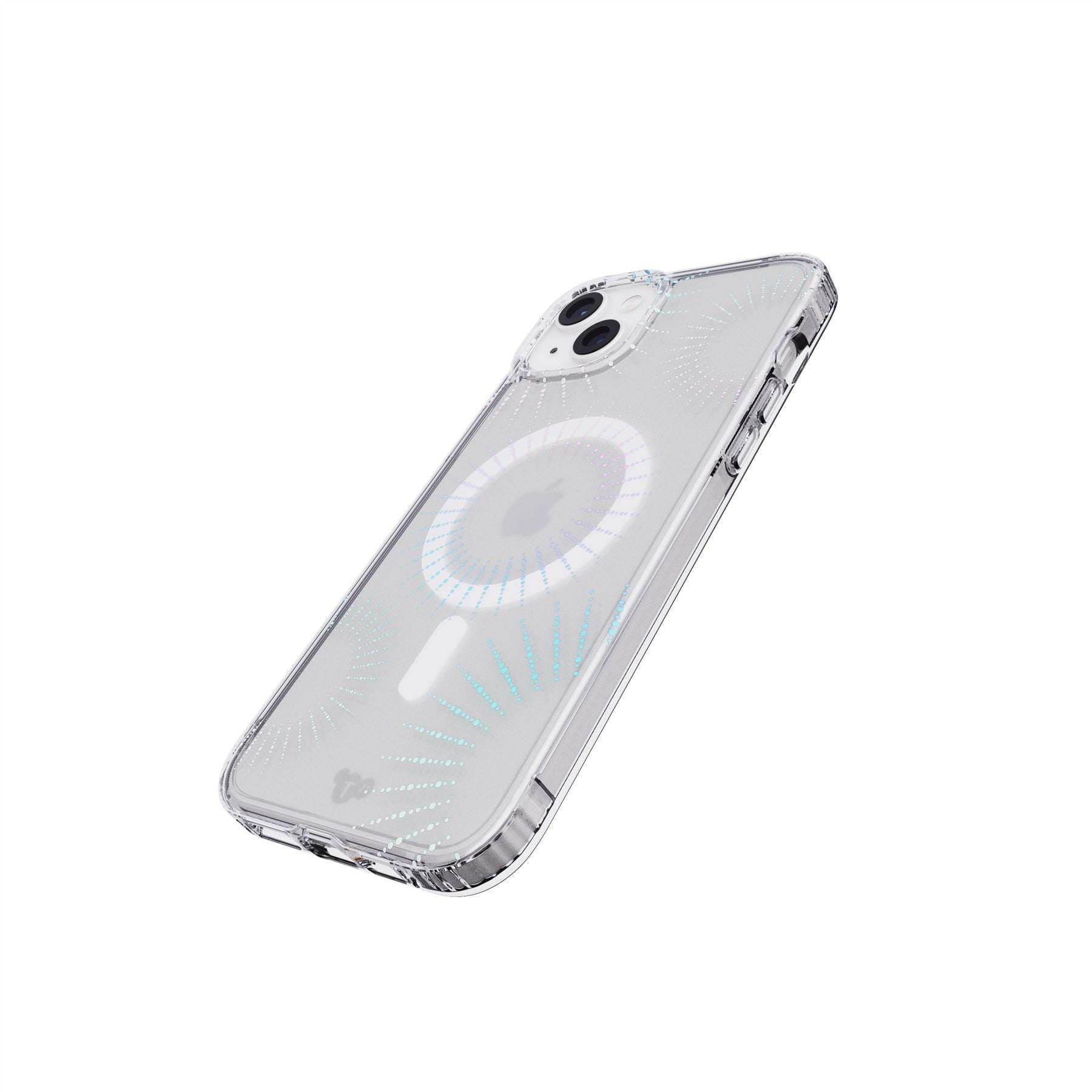 Tech21 EvoSparkle iPhone 15 Plus Hülle Lunar MagSafe