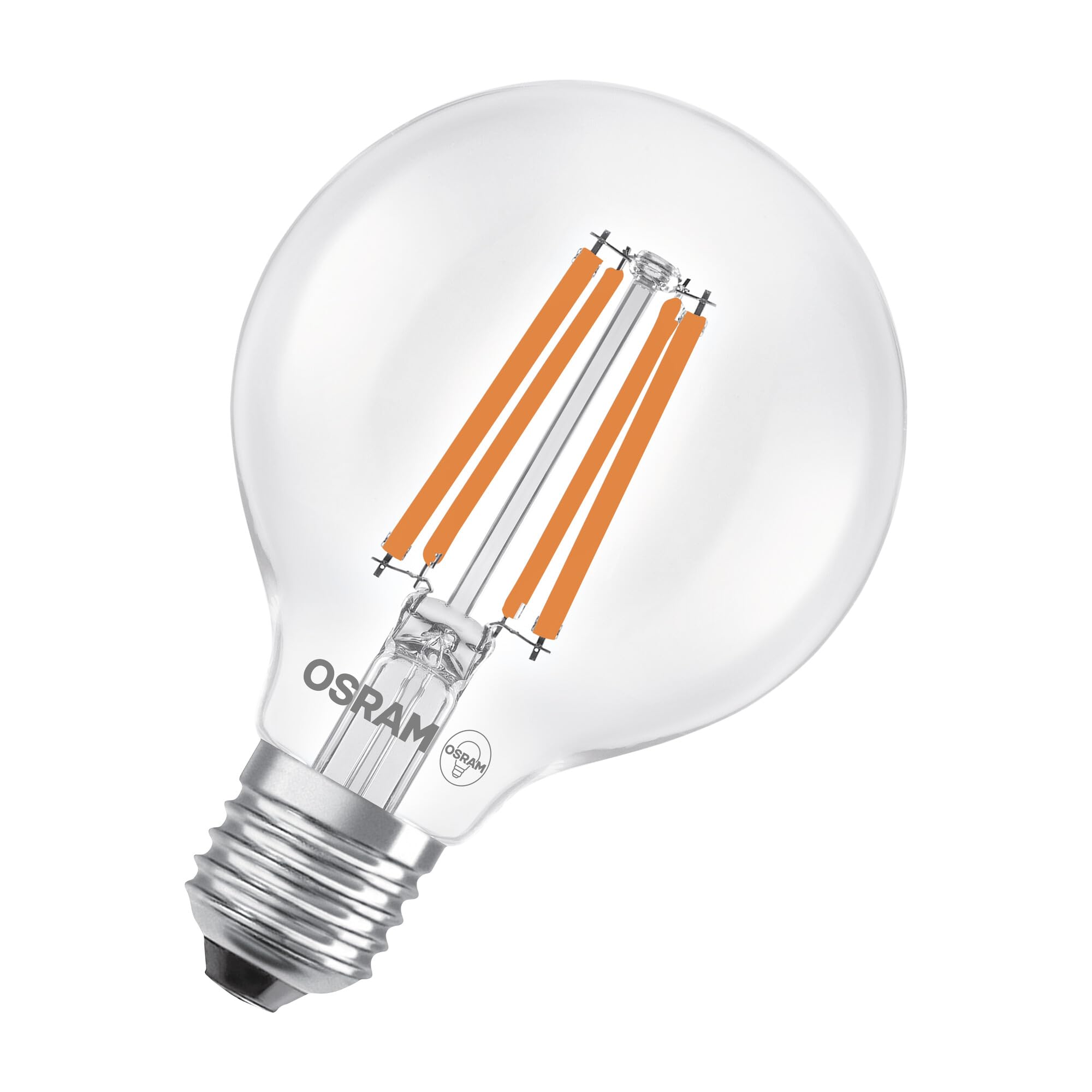 ams OSRAM SMART+ Globe 80 LED Lampe E27 klar 40W Ersatz