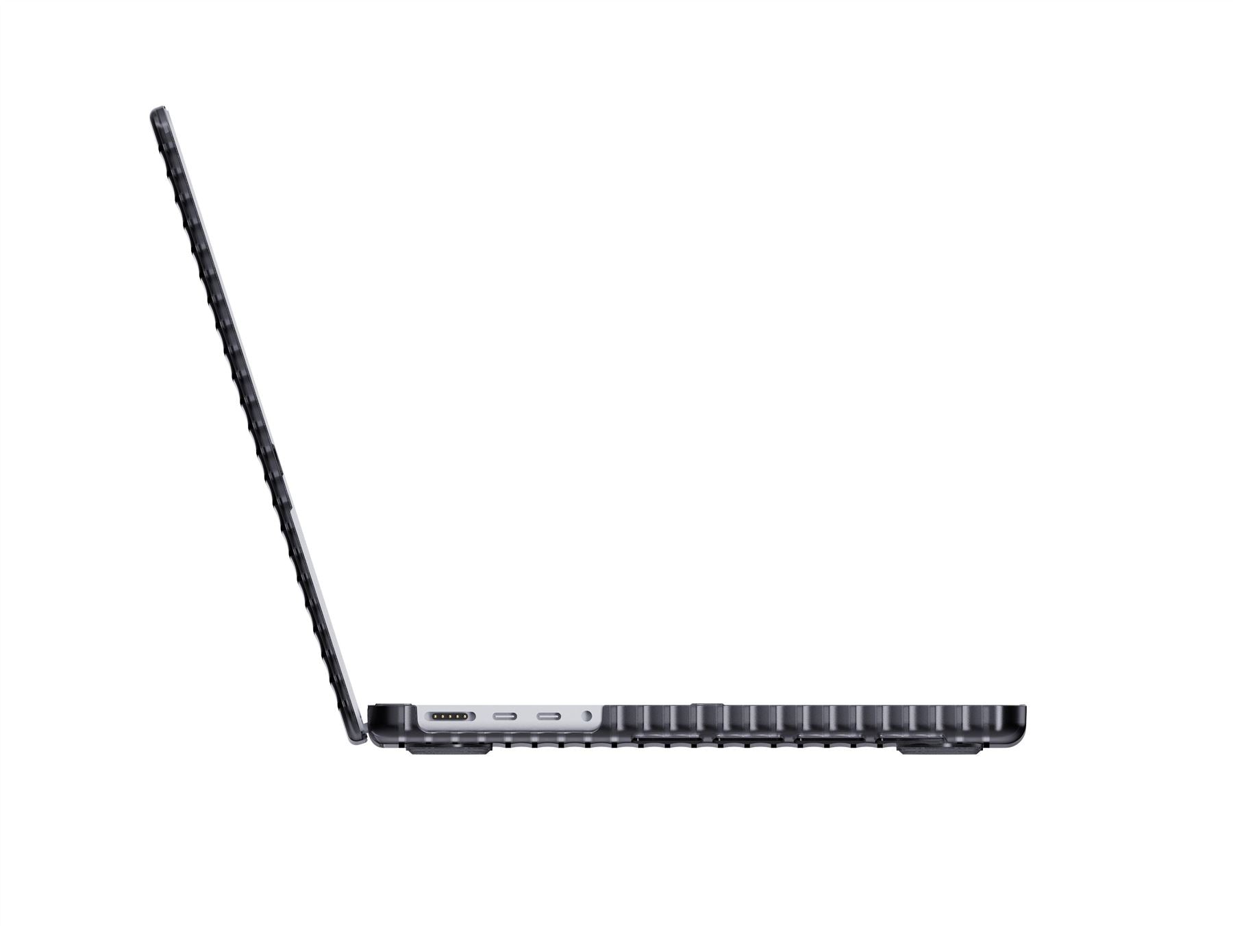 Tech21 EvoWave MacBook Pro 14 Hülle Charcoal Stoßschutz