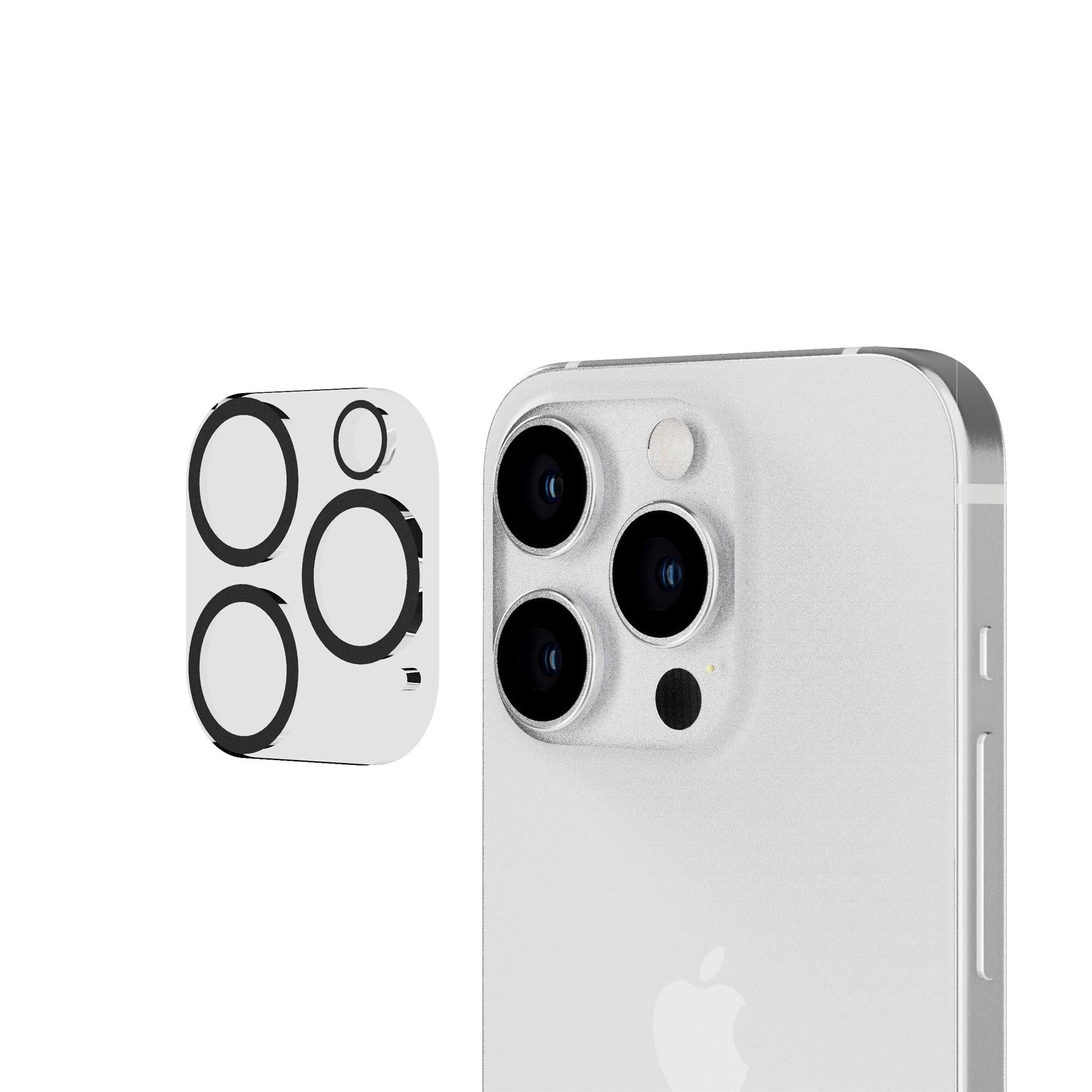 Tech21 ImpactGlass iPhone 15 Pro Privacy Glas mit Kameraschutz