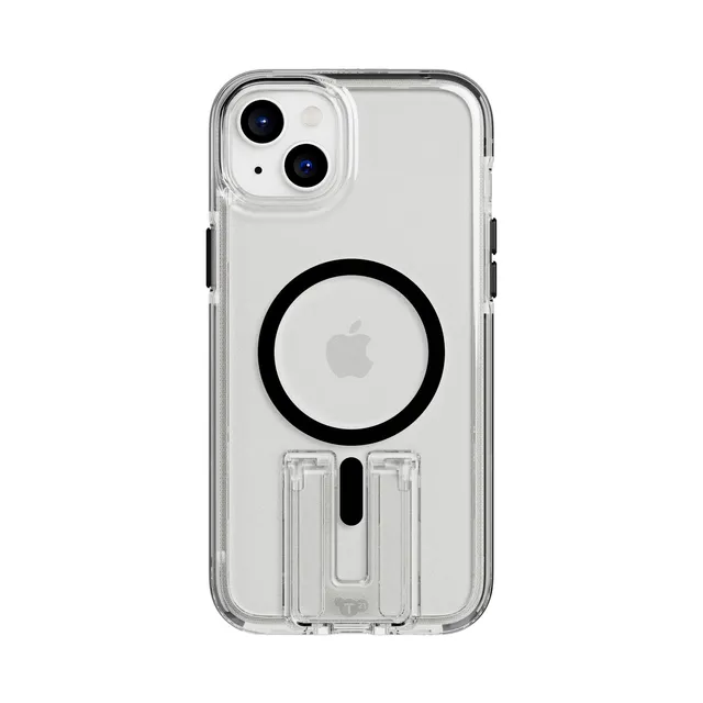 Tech21 EvoCrystal Kick iPhone 15 Plus Hülle Clear Black