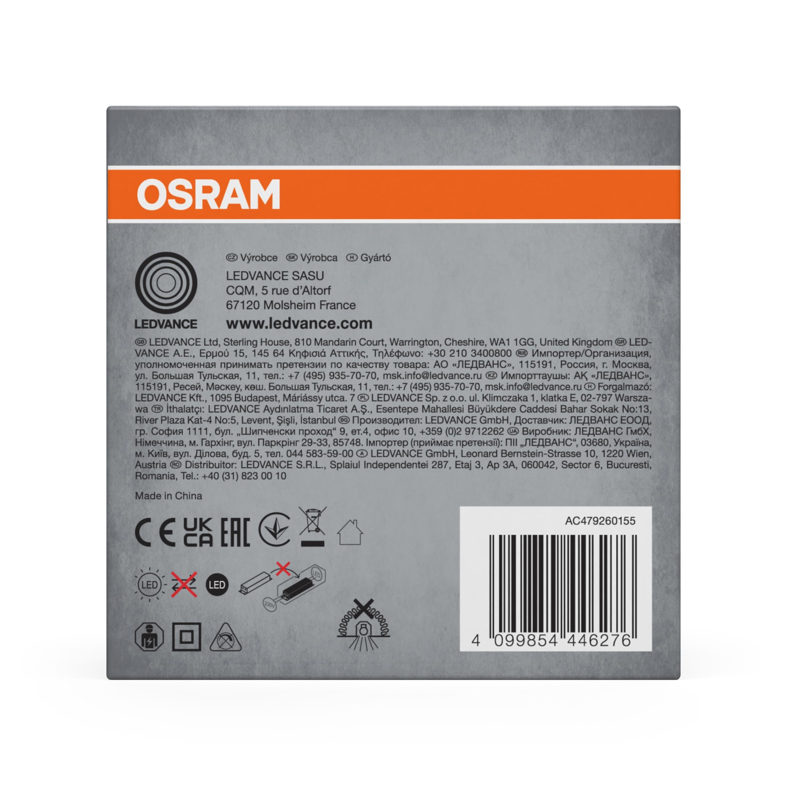OSRAM SPOT TWIST Downlight weiß 5W 4000K 400lm