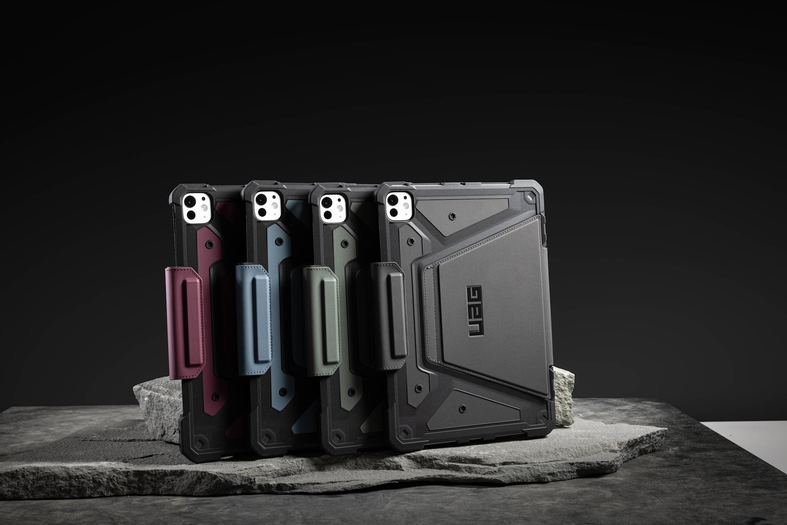 UAG Metropolis SE iPad Pro 11" M5 Folio Hülle schwarz stoßfest