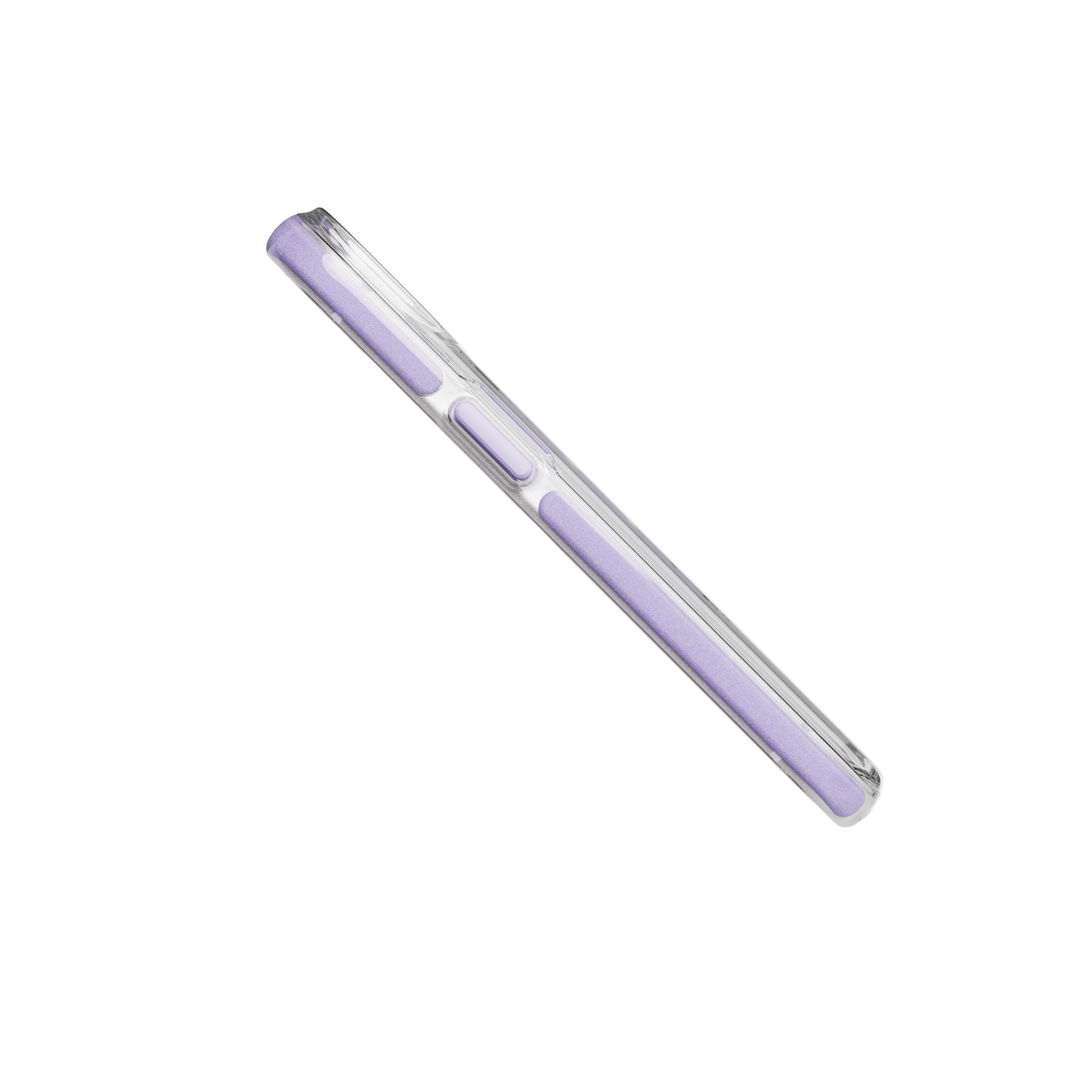 Tech21 EvoCrystal Kick iPhone 15/14/13 Hülle Clear Lilac