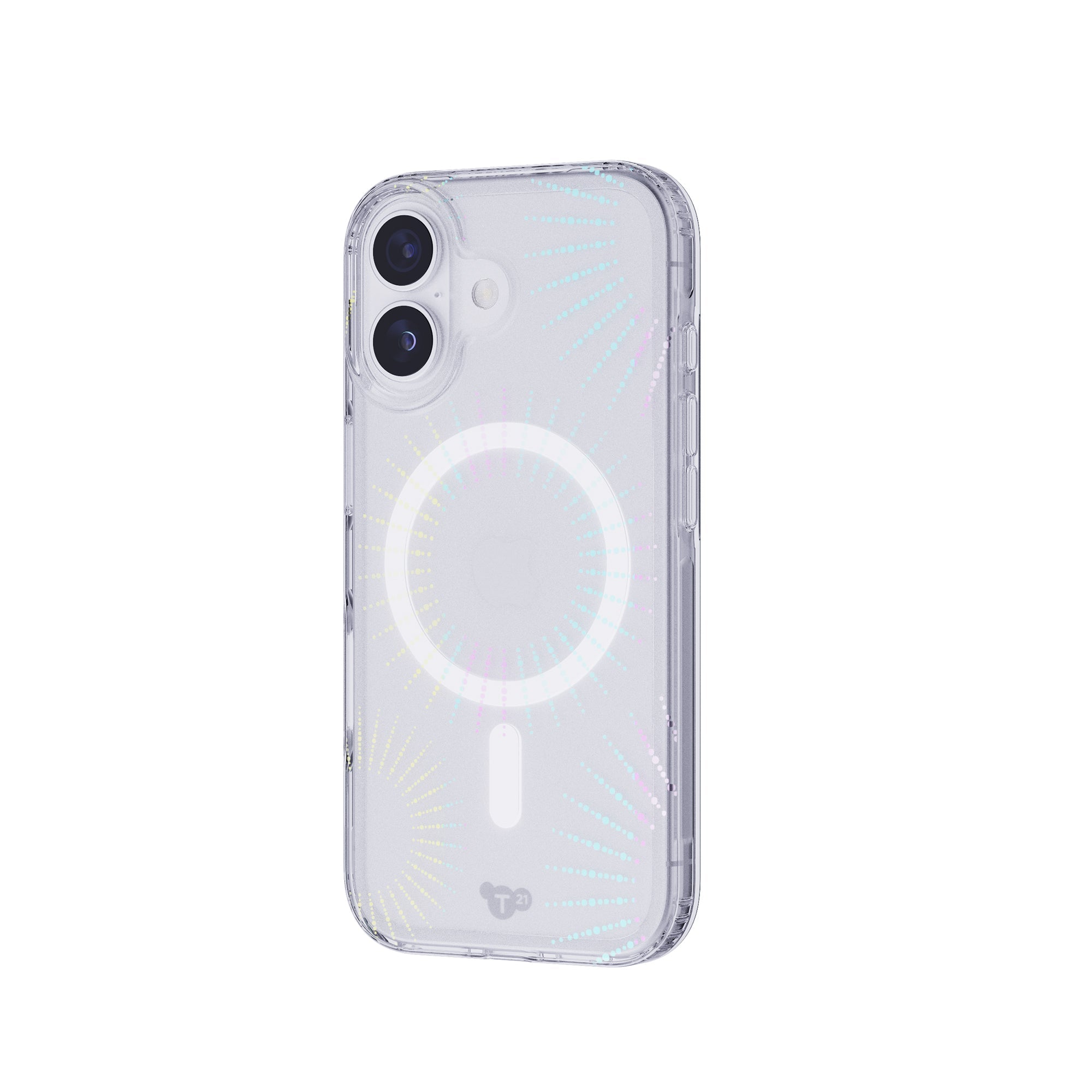 Tech21 EvoSparkle MagSafe iPhone 17 Hülle Lunar Glitzer