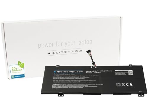 IPC-Computer Akkus L18M4PF3 Laptop Akku 49Wh schwarz