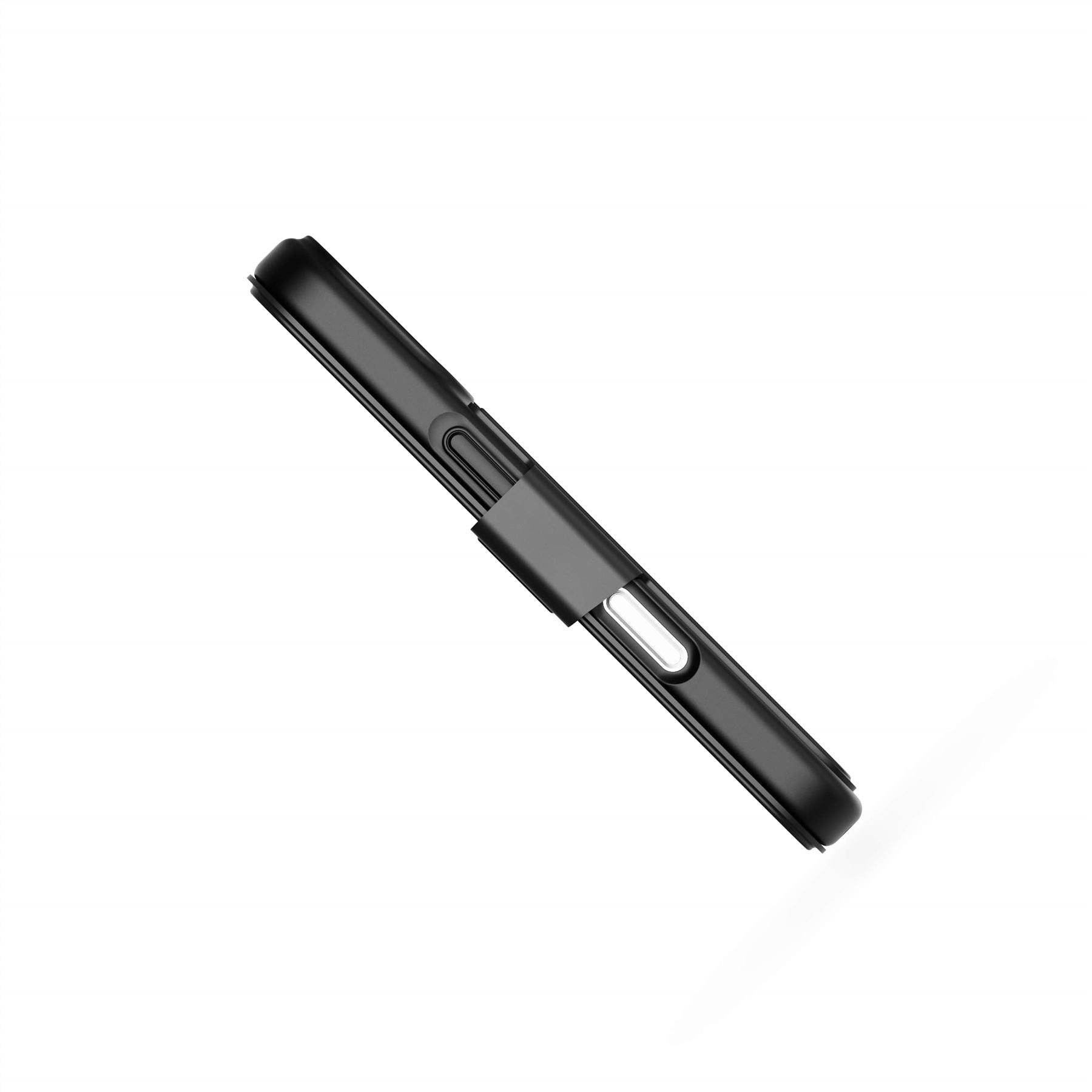 Tech21 EvoLite Wallet iPhone 16 Hülle Black Kartenfach