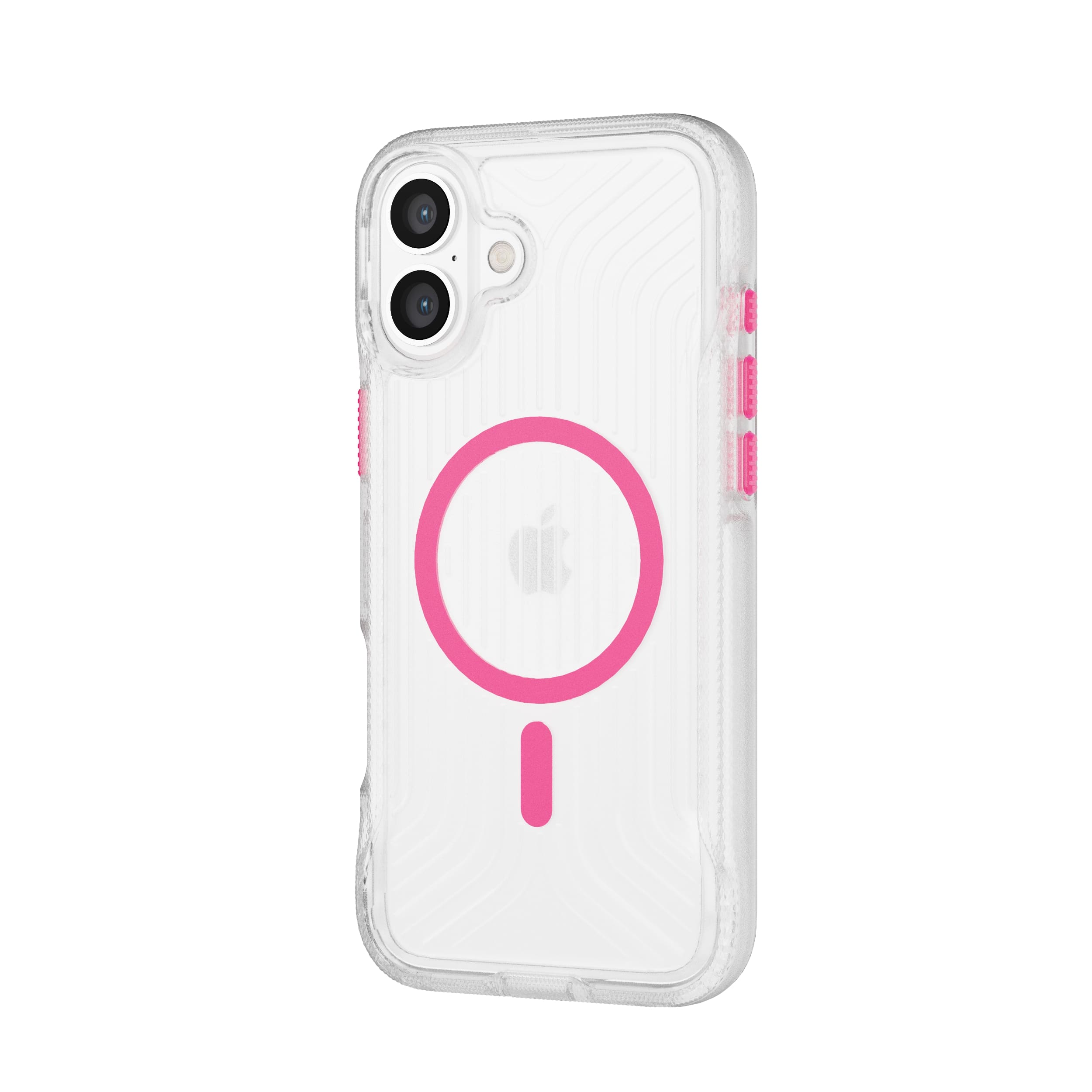Tech21 FlexPro iPhone 16 Plus Handyhülle MagSafe Neon Pink Glow