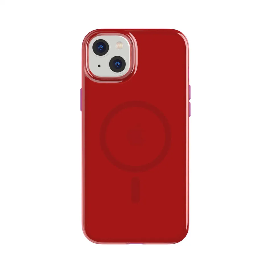 Tech21 Evo Tint iPhone 14 Plus Hülle Pop Pinks MagSafe