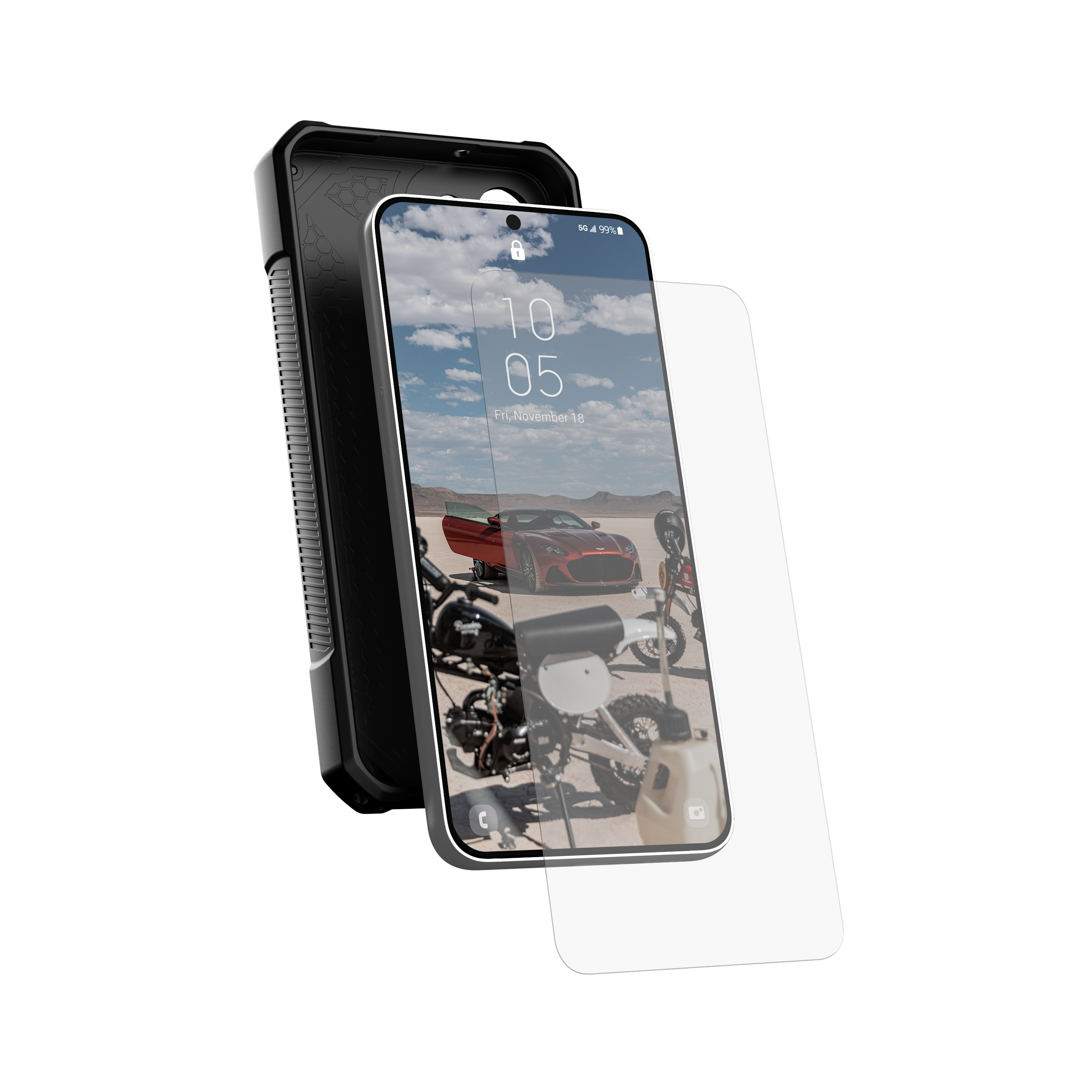 UAG Standard Issue Shield Plus Panzerglas Galaxy S23