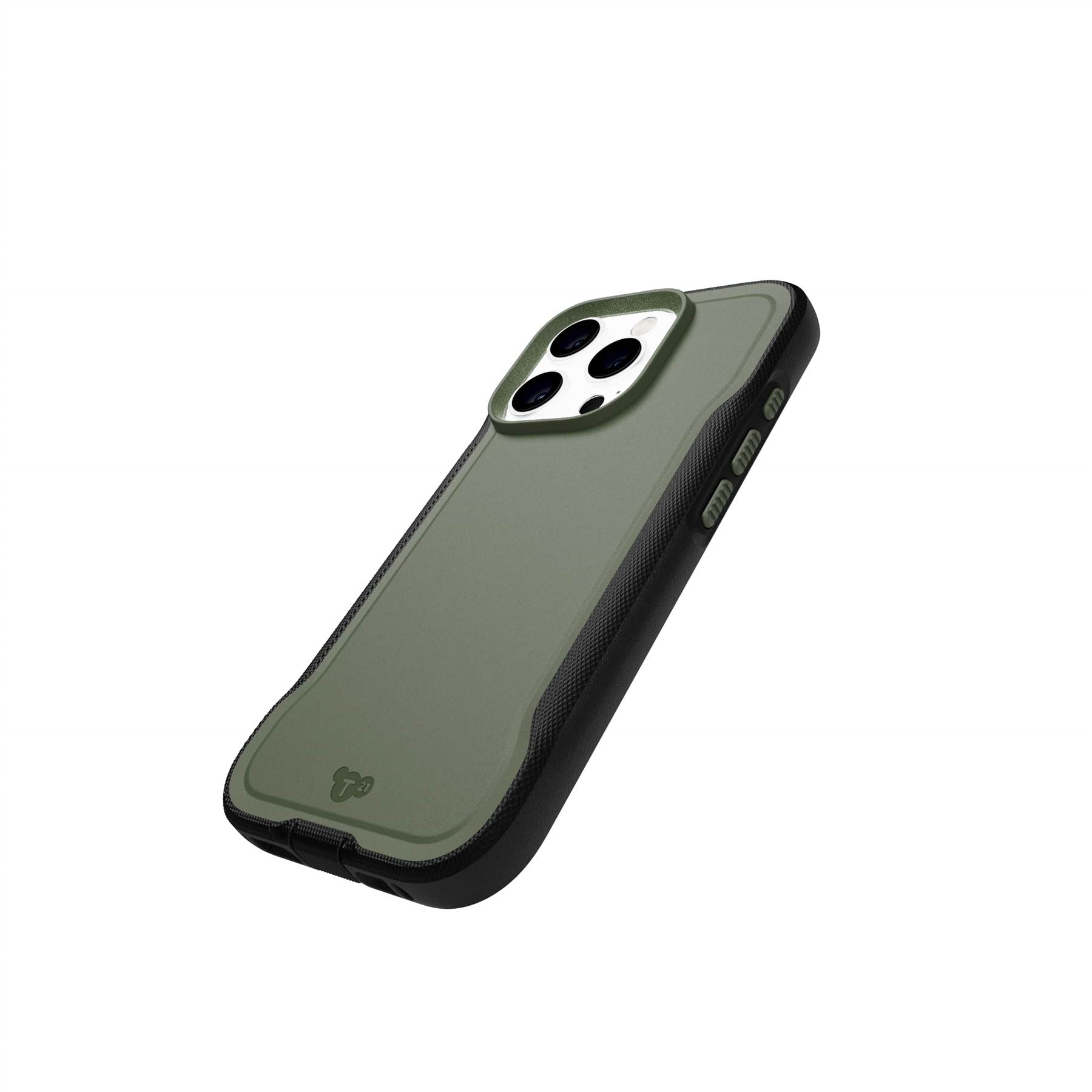 Tech21 EvoPro iPhone 16 Pro Handyhülle MagSafe Khaki Fallschutz