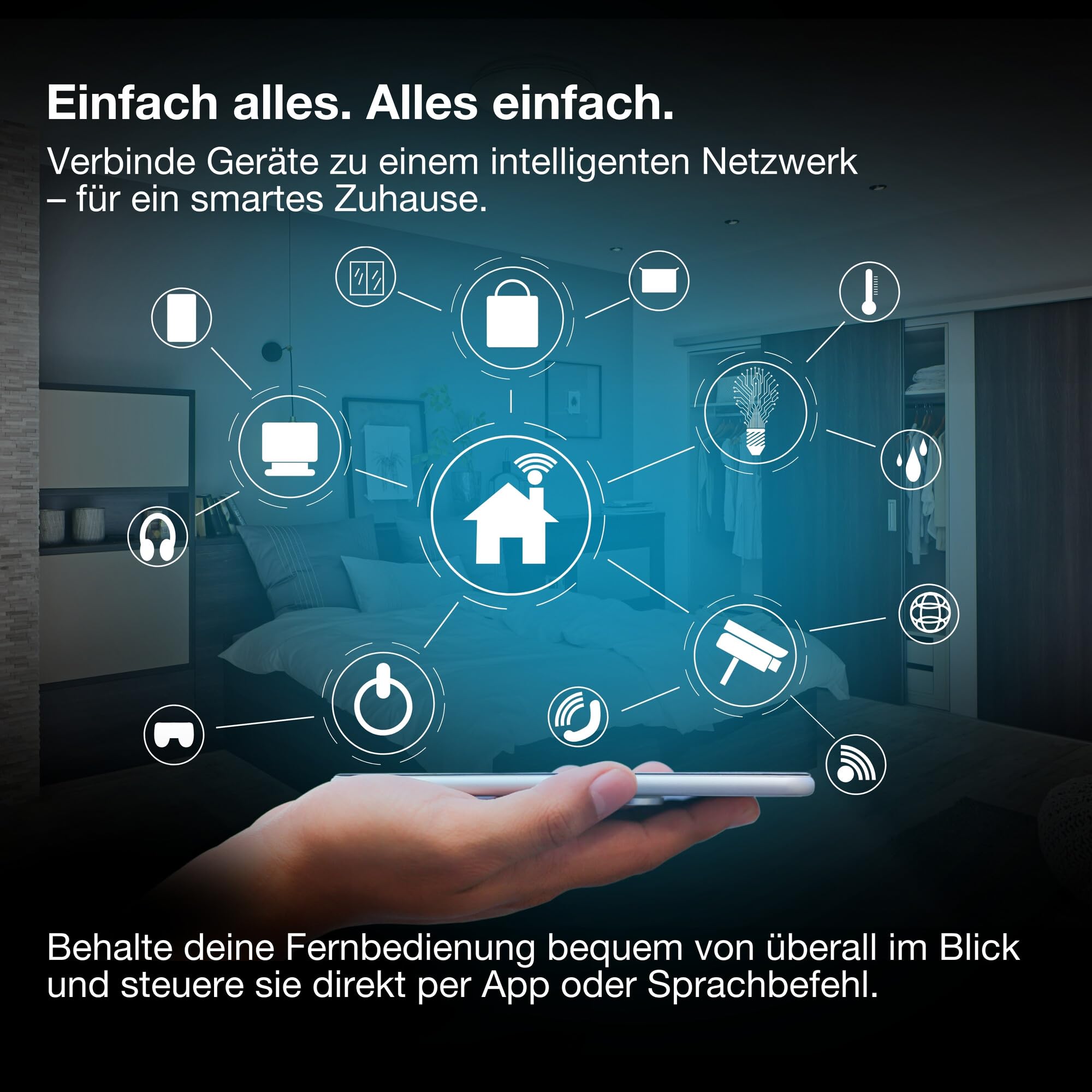 OSRAM SMART+ WIFI Fernbedienung schwarz USB-C dimmbar