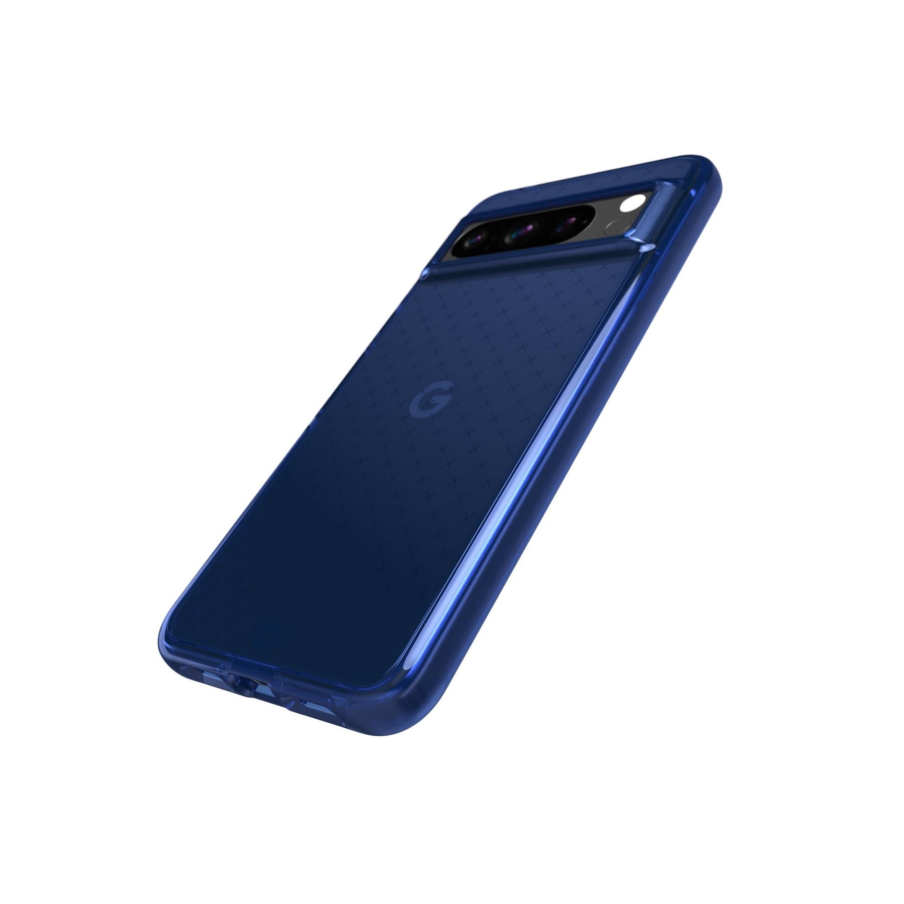 Tech21 Evo Check Pixel 8 Pro Hülle Midnight Blue stoßfest