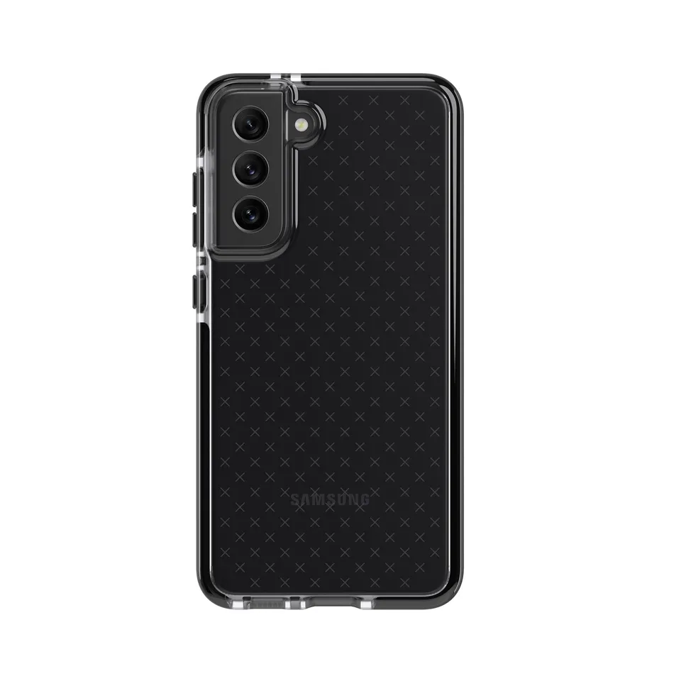 Tech21 EvoCheck Galaxy S21 FE 5G Handyhülle Smokey Black