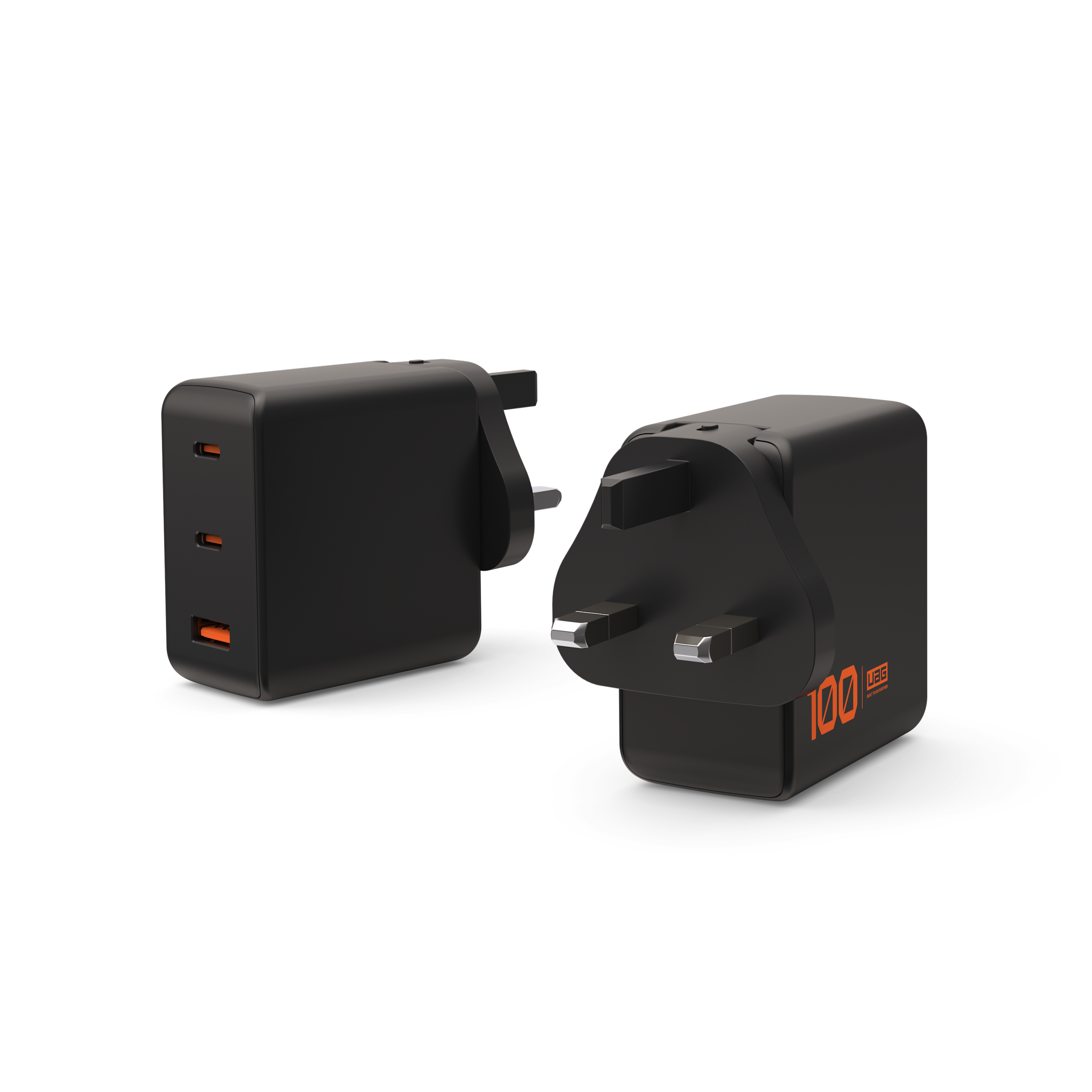 UAG SRGE 100W 3-Port GaN Wandladegerät USB-C