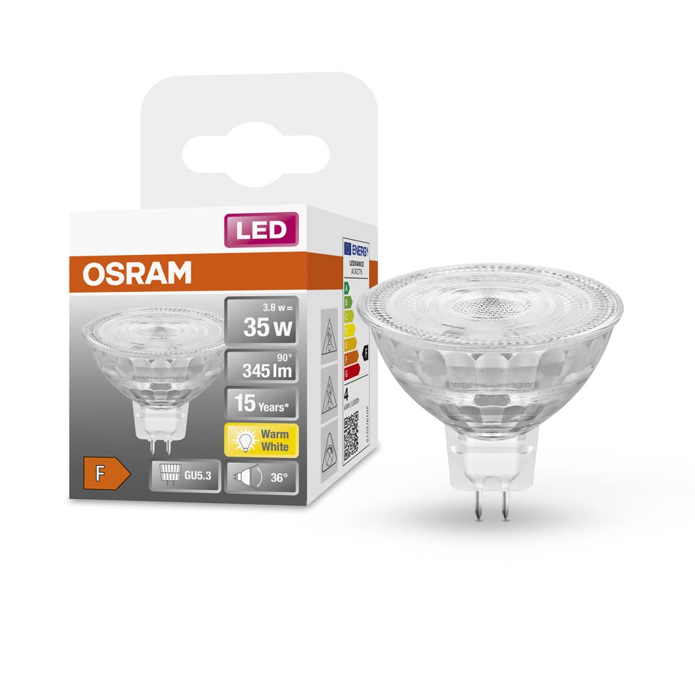 OSRAM SMART+ Base MR16 LED-Spot GU5.3 warmweiß 5er-Pack