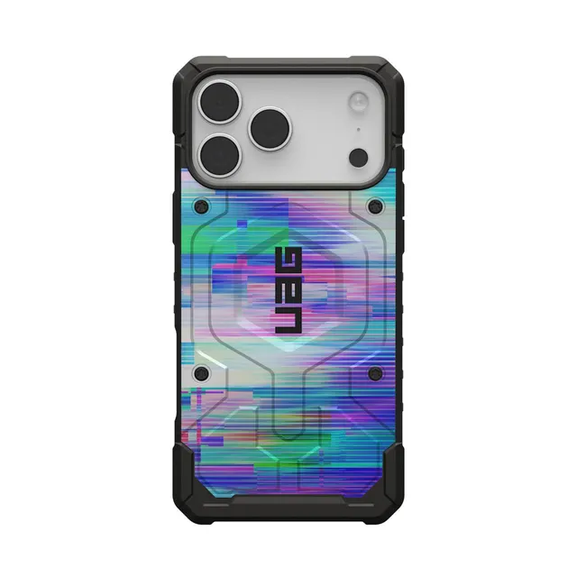 UAG Pathfinder iPhone 17 Pro Max Hülle Glitch Color MagSafe