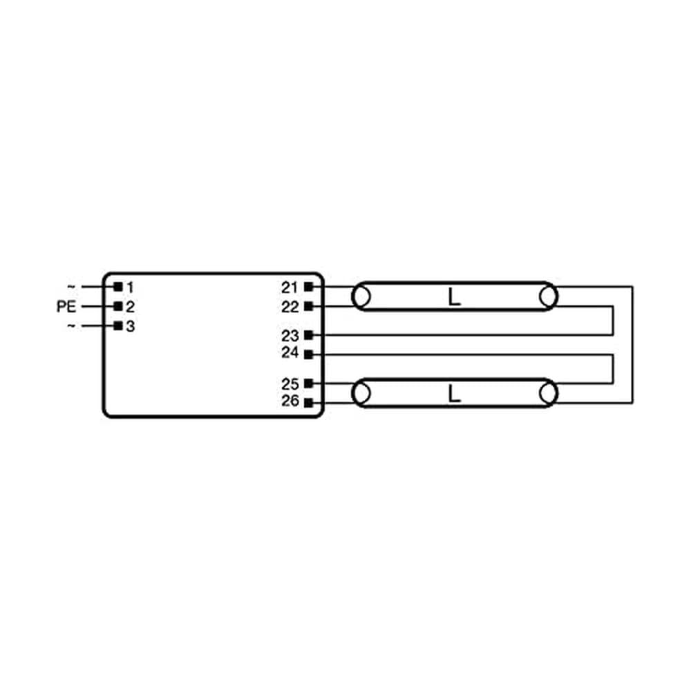 ams OSRAM POWERTRONIC QT-FIT5 2x49 EVG Vorschaltgerät