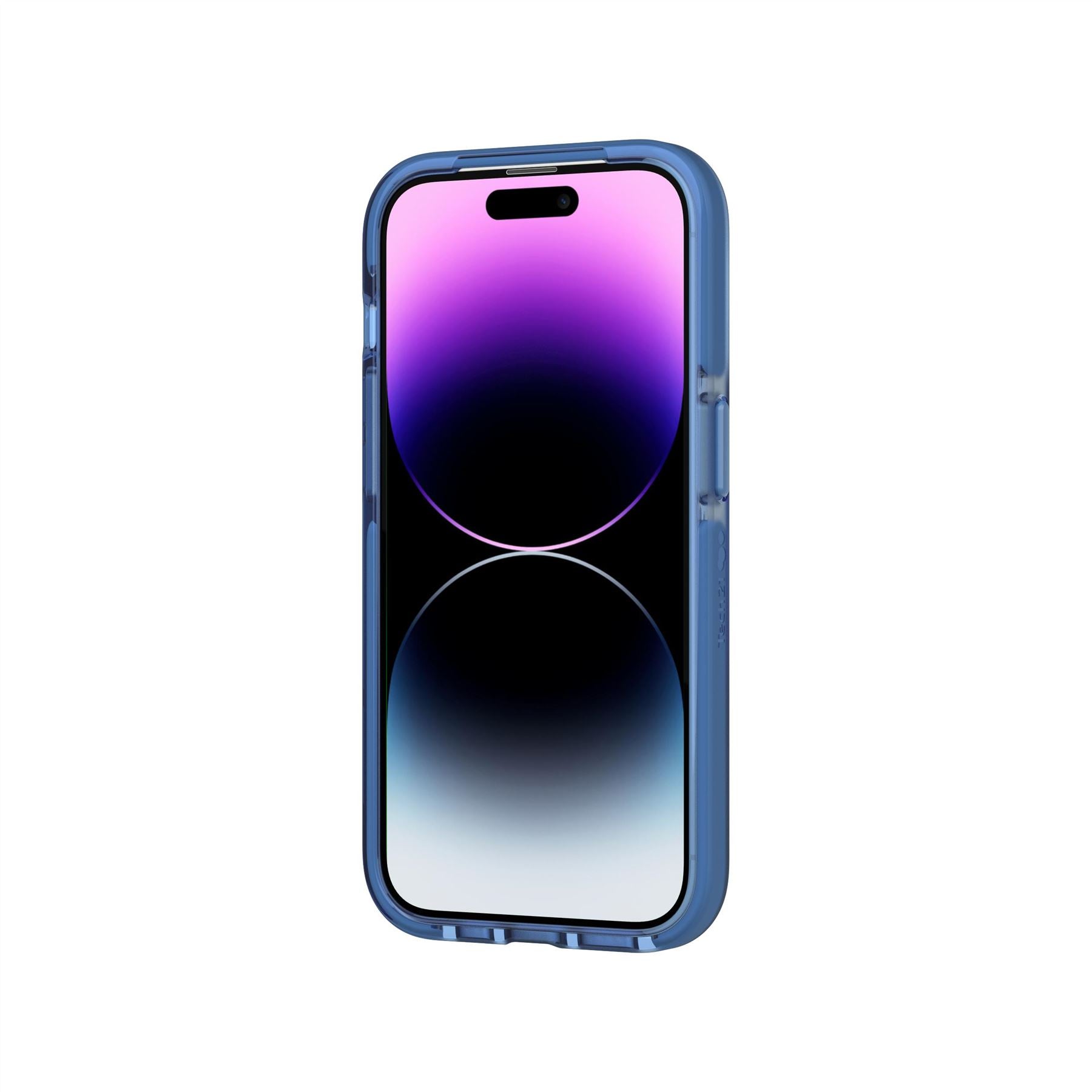 Tech21 EvoCheck iPhone 14 Pro Hülle MagSafe tranquil blue