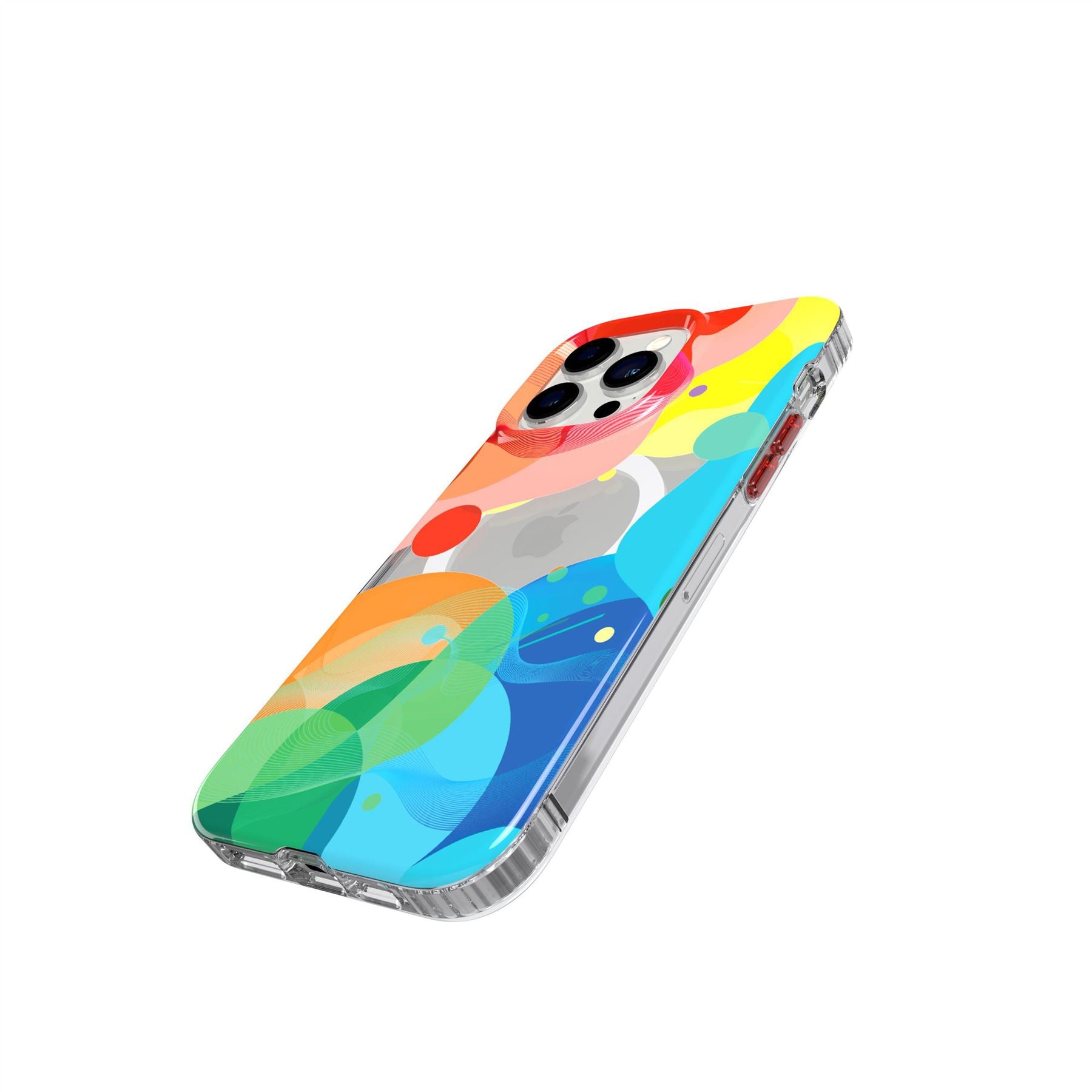 Tech21 EvoArt iPhone 14 Pro Max Handyhülle Bubble Bounce MagSafe