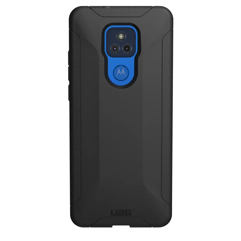 UAG Scout Moto G Play 2021 Hülle griffig schwarz