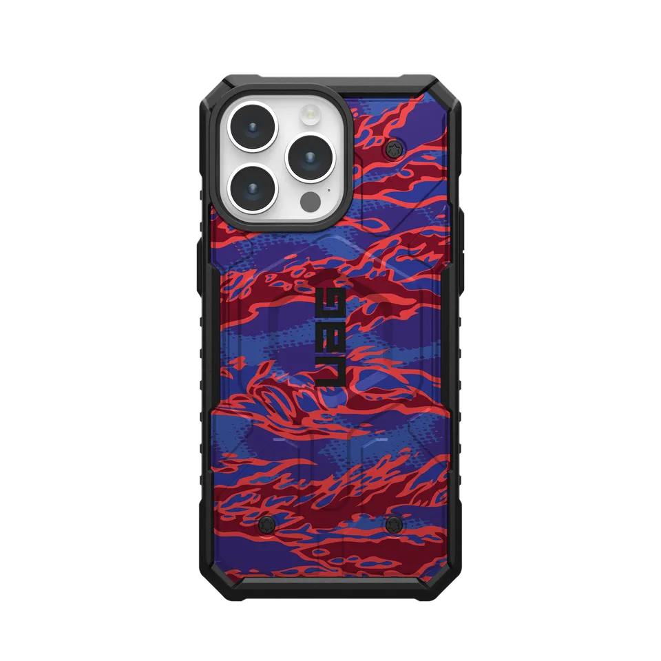 UAG Pathfinder iPhone 16 Pro Max Hülle Tiger-Mech MagSafe