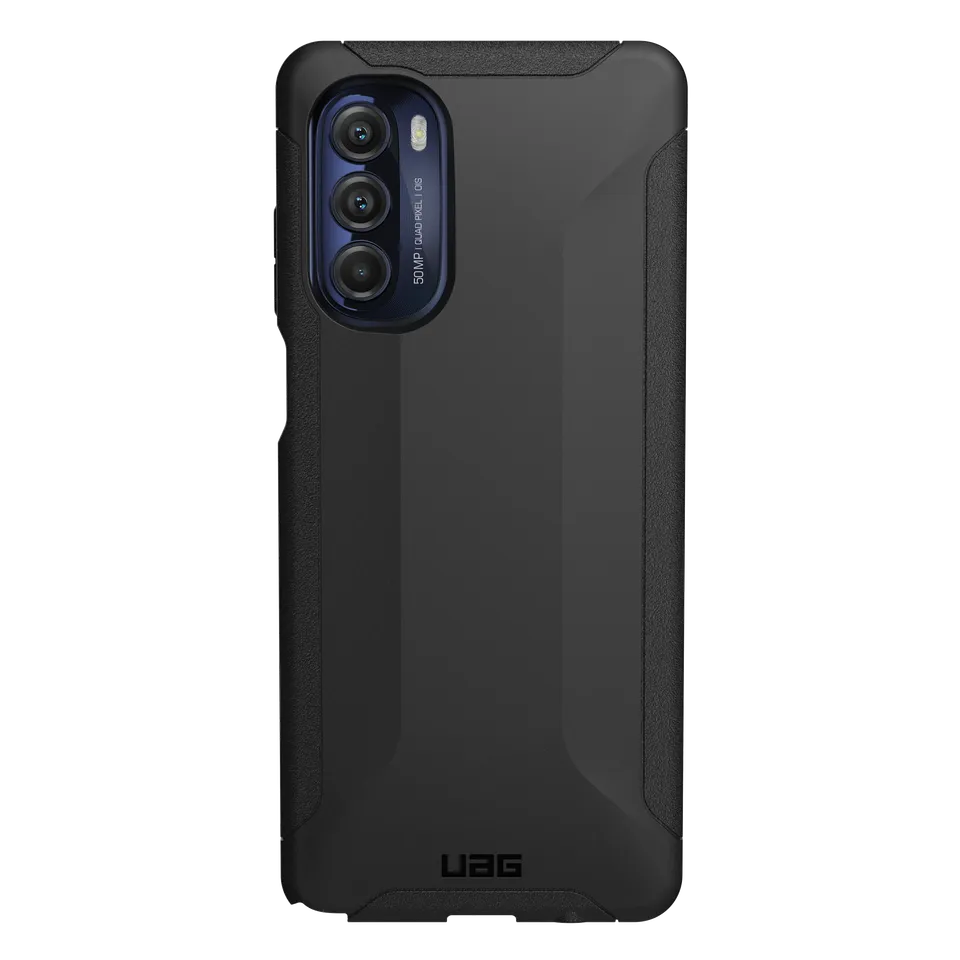 UAG Scout Moto G Stylus 5G 2022 Handyhülle Schwarz Stoßschutz