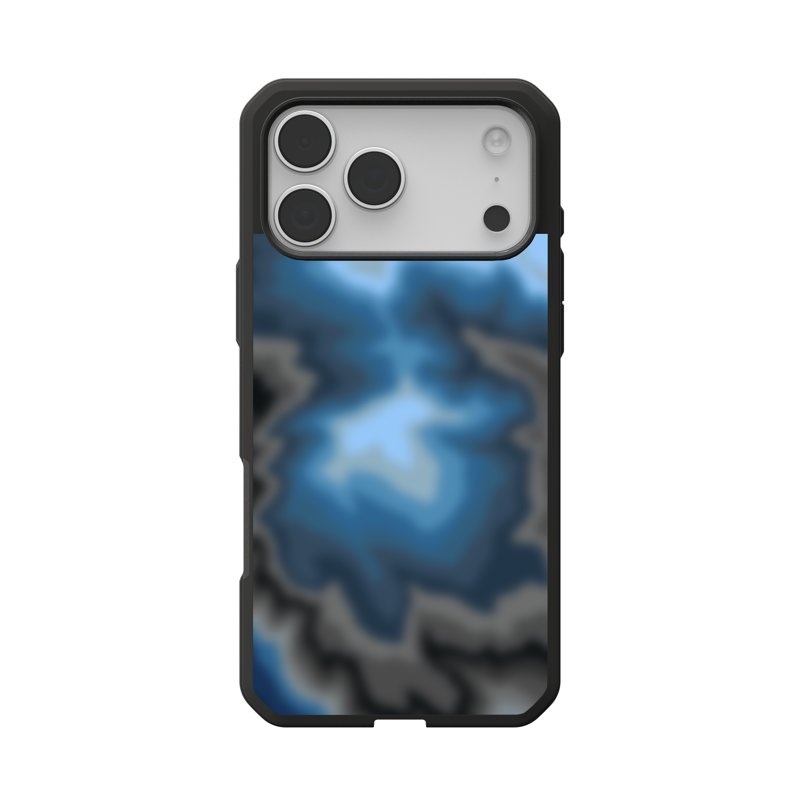 UAG Civilian LT iPhone 17 Pro Max Hülle MagSafe Tie Dye Blau