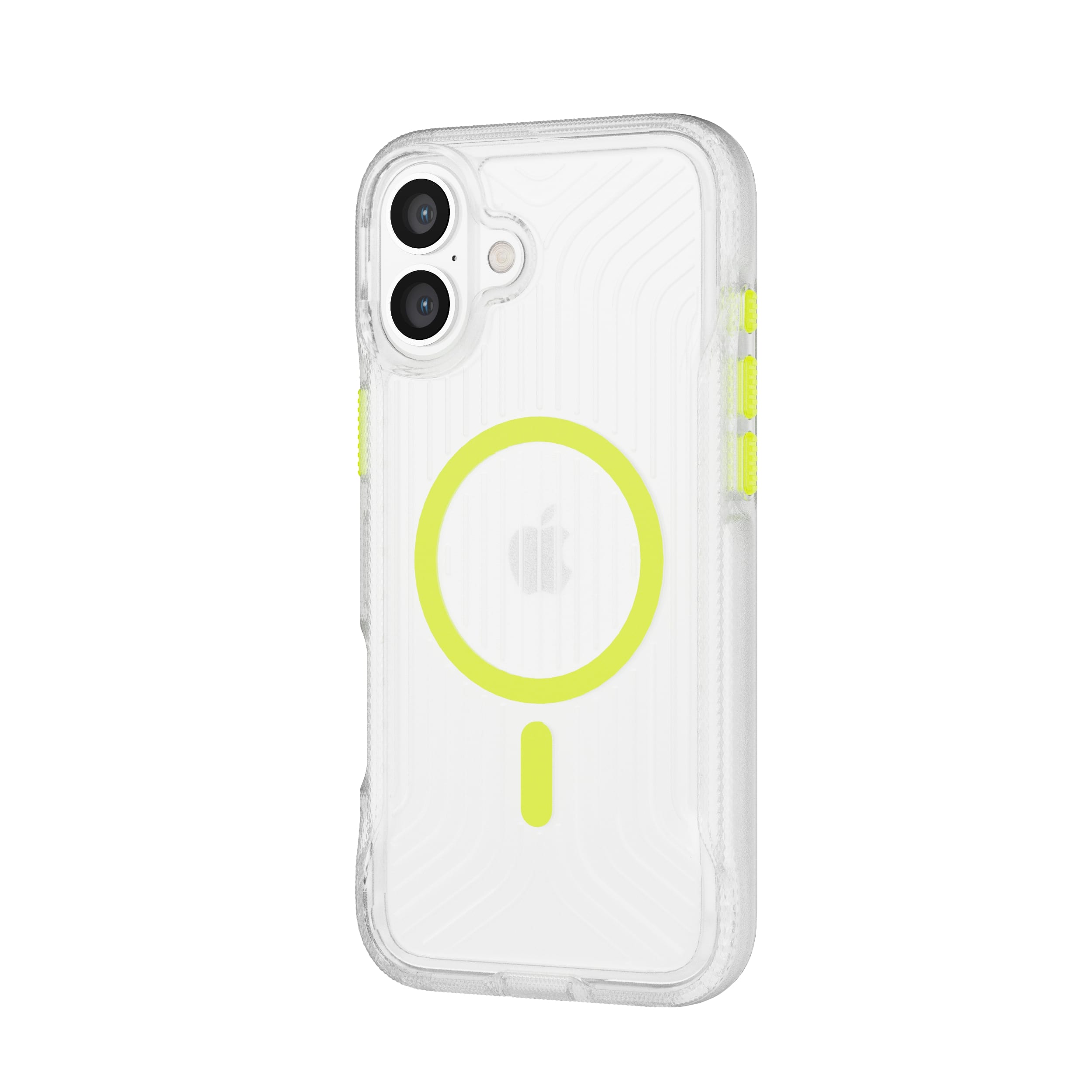 Tech21 FlexPro iPhone 16 Plus Hülle Neon Green Glow