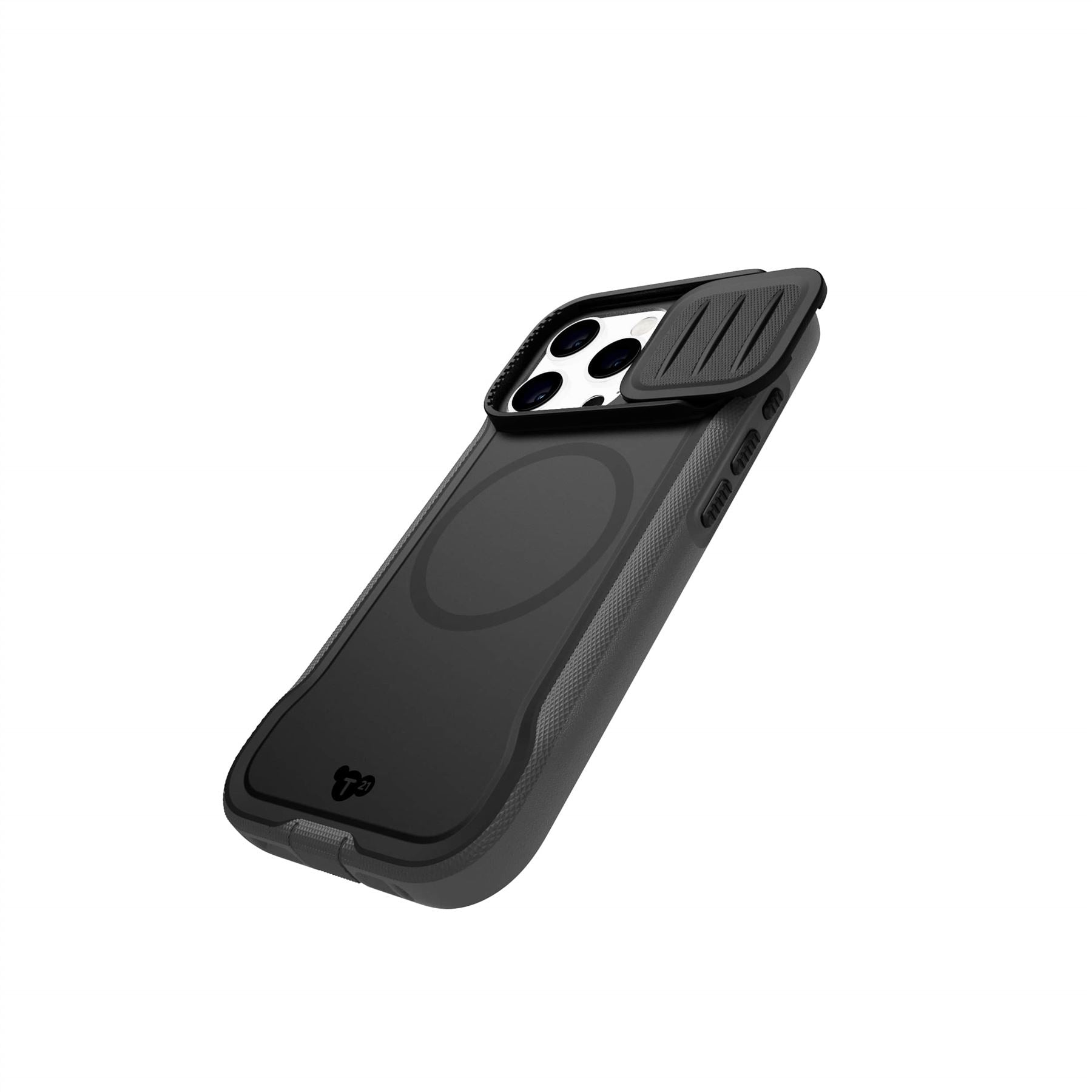 Tech21 EvoMax iPhone 16 Pro Hülle MagSafe Schwarz Stoßschutz