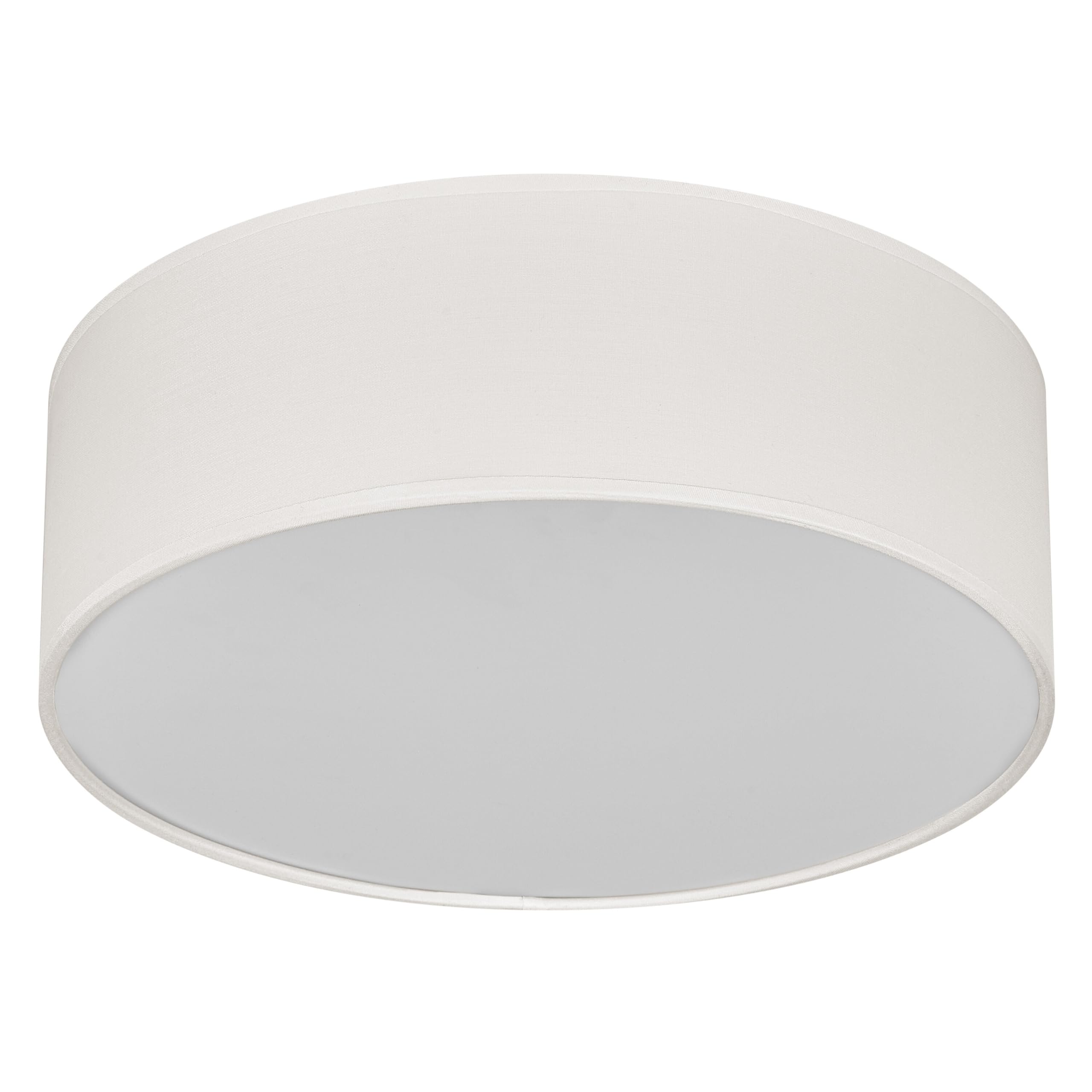 Osram Orbis Paris Deckenleuchte Weiss 40cm E27 Textilschirm