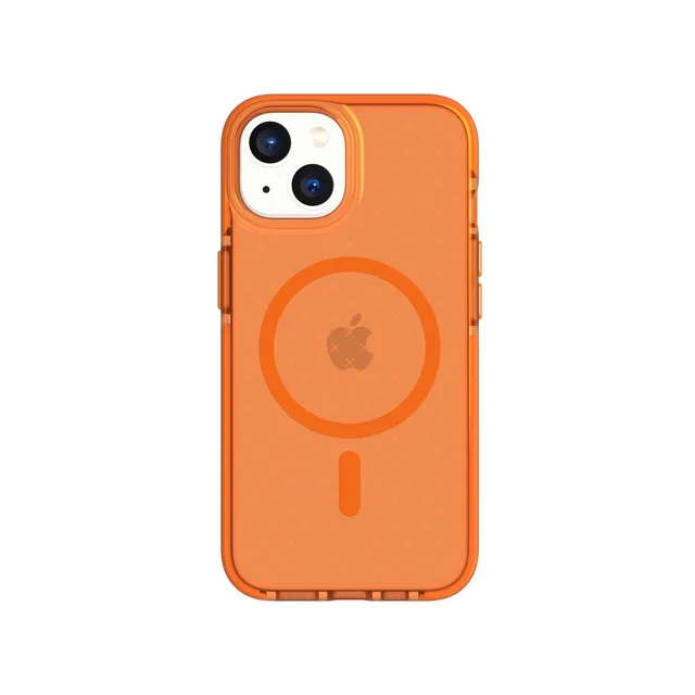 Tech21 EvoCheck iPhone 15/14/13 Handyhülle Orange MagSafe