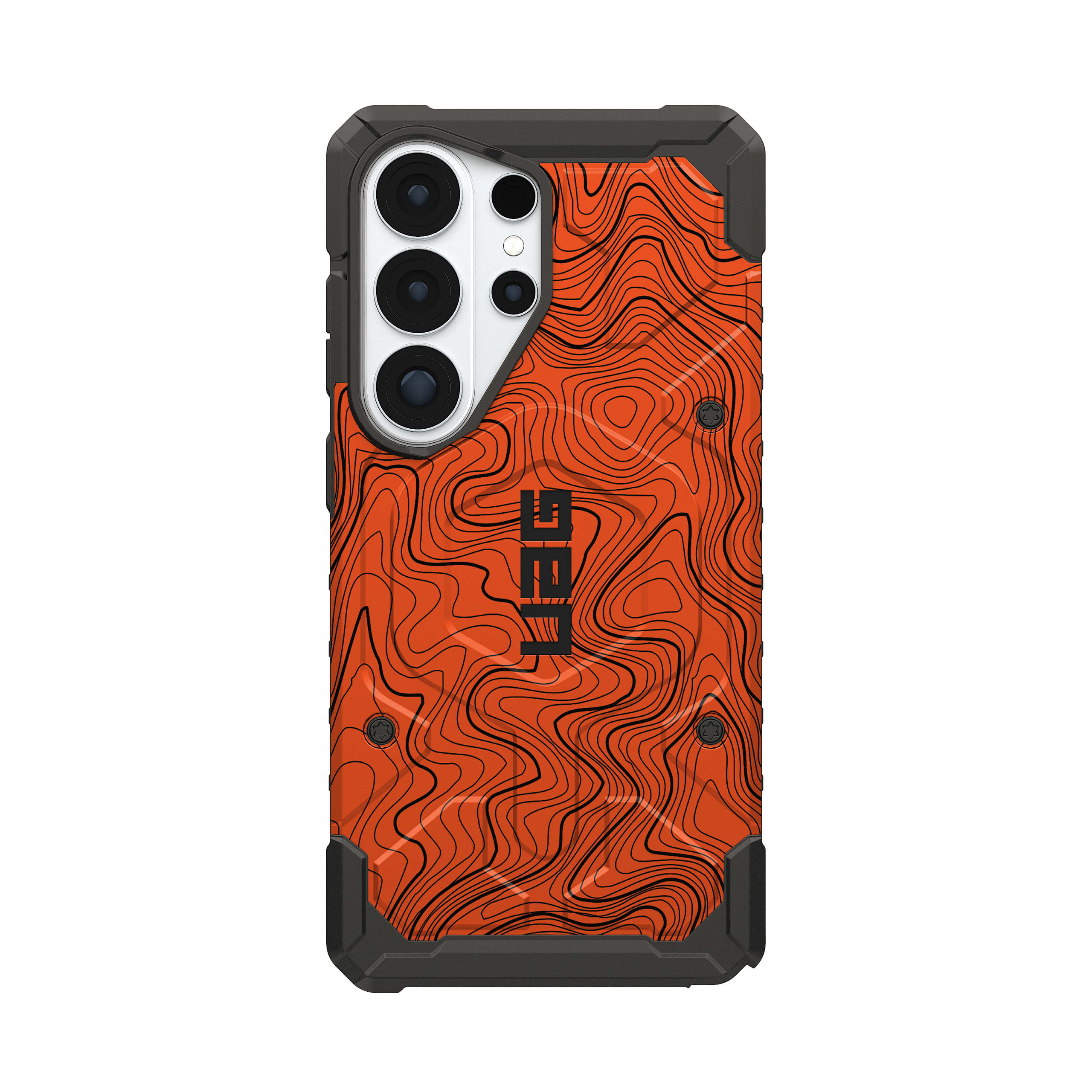 UAG Pathfinder Galaxy S26 Ultra Hülle Orange Topography