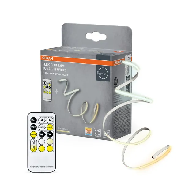 OSRAM SMART+ FLEX COB LED-Streifen 1,5m TW RC