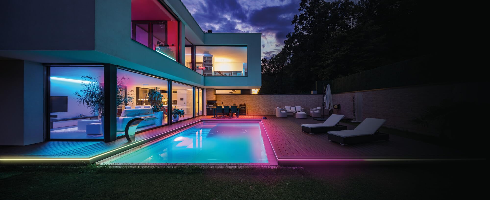 ams OSRAM SMART+ Neon Flex LED-Streifen 5 m RGB Außen IP44