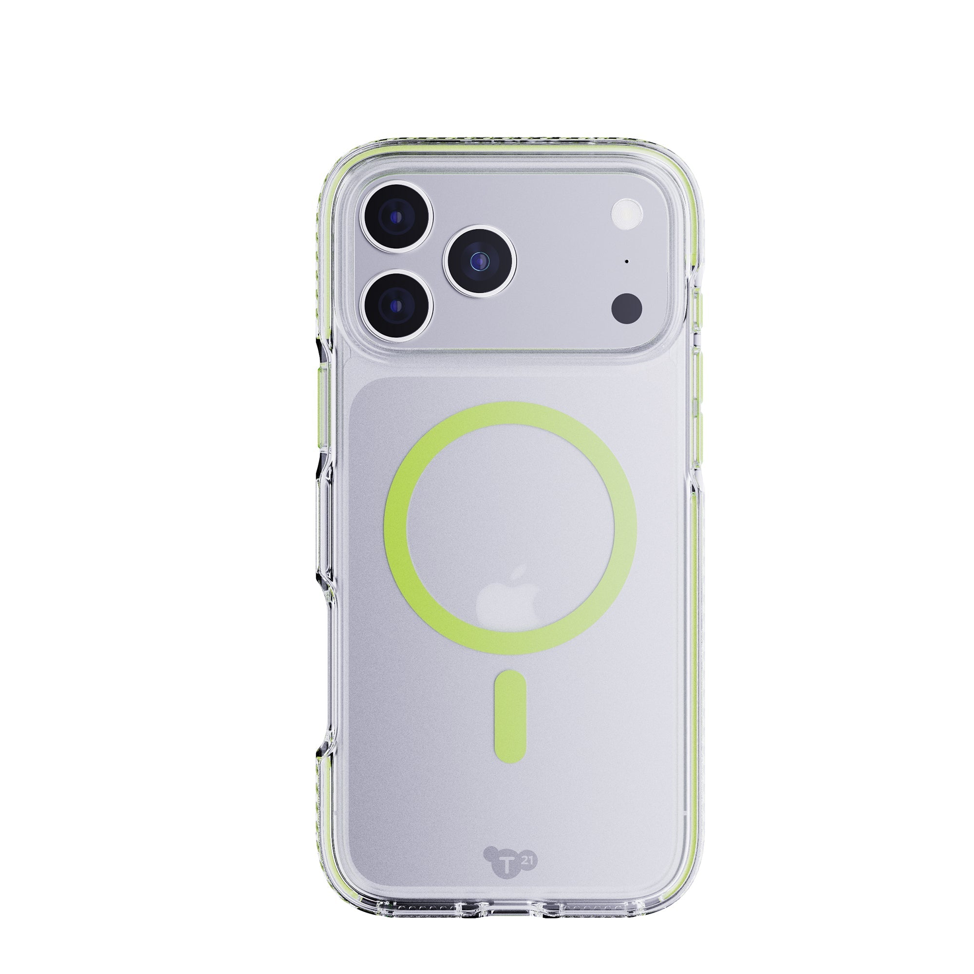Tech21 EvoCrystal iPhone 17 Pro Max Handyhülle Green Glow MagSafe